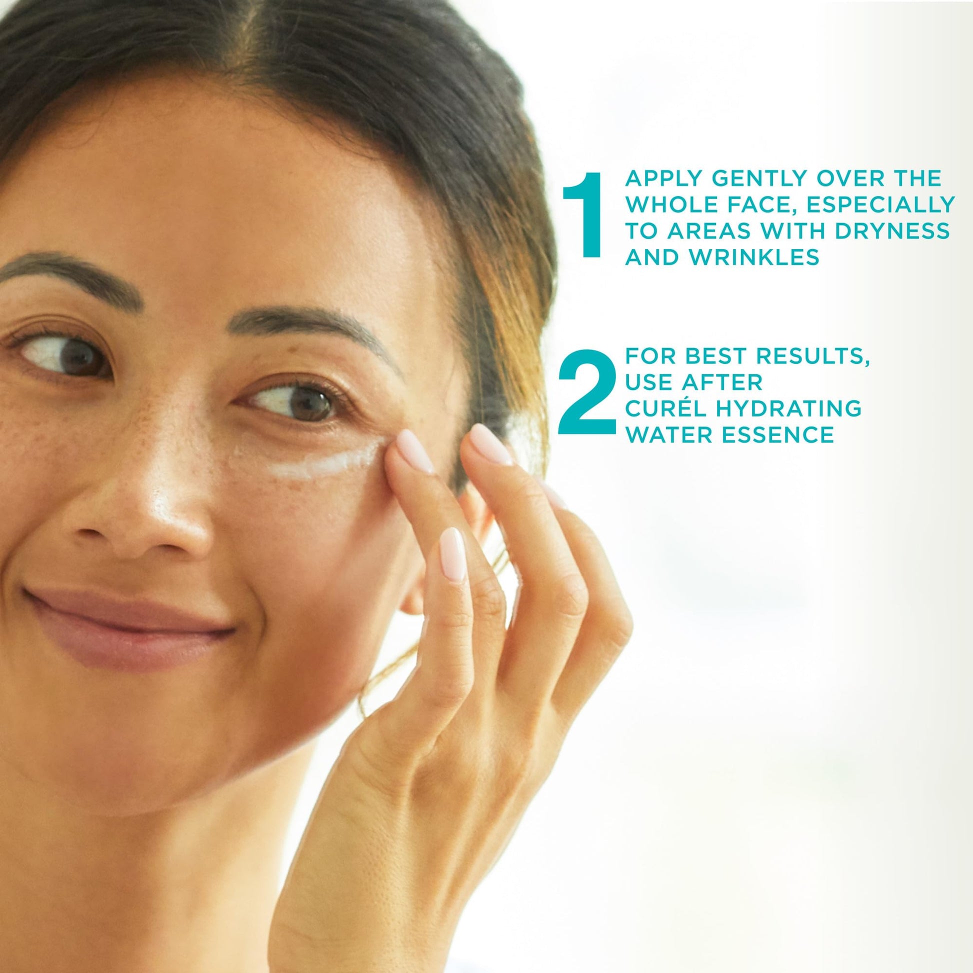 Curel Japanese Skin Care, Anti-Wrinkle Hydrating Serum, Lightweight Serum, Fragrance Free & Colorant Free, For Sensitive Skin, 1.3 Oz - Medaid International