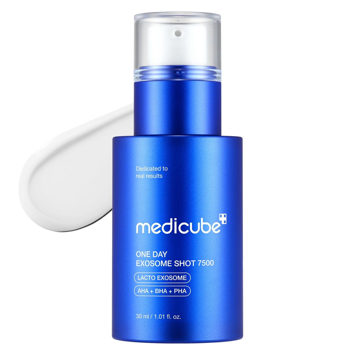 medicube Zero Exosome Shot 7,500 PPM Spicule Facial Serum | Liquid Skin Booster Serum | Exosome, AHA+BHA+PHA | Pore Care, Dead Skin Cells, Skin Texture | Korean Skin Care 1.01 fl.oz - Medaid International