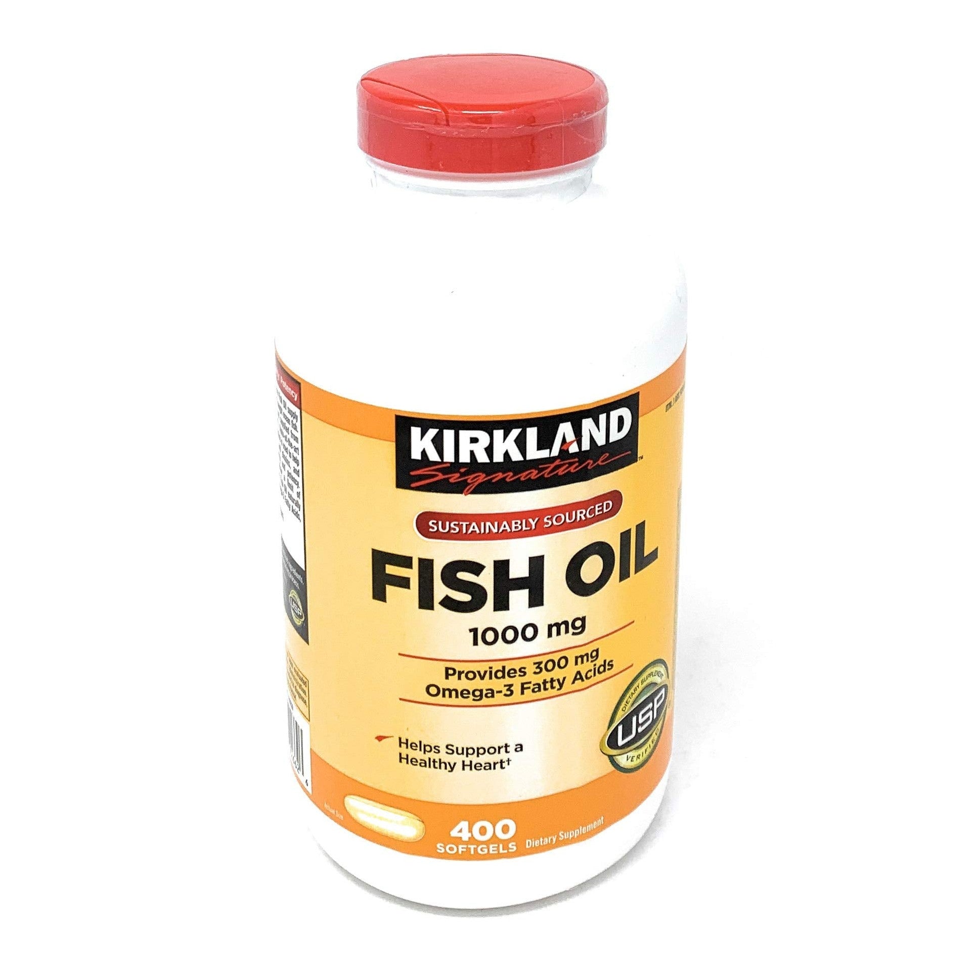 Kirkland Signature Fish Oil Concentrate with Omega-3 Fatty Acids, 800 Softgels, 1000mg - Medaid International