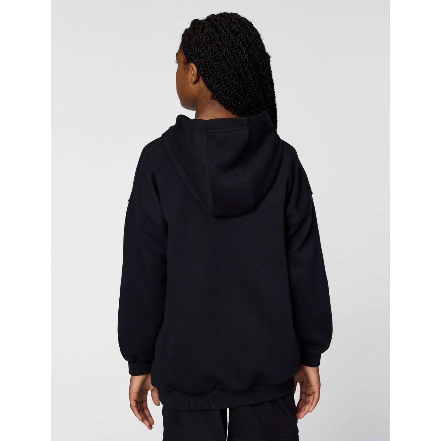 Nike Girls' Big Kids Sportswear Club, Black/White - Medaid International