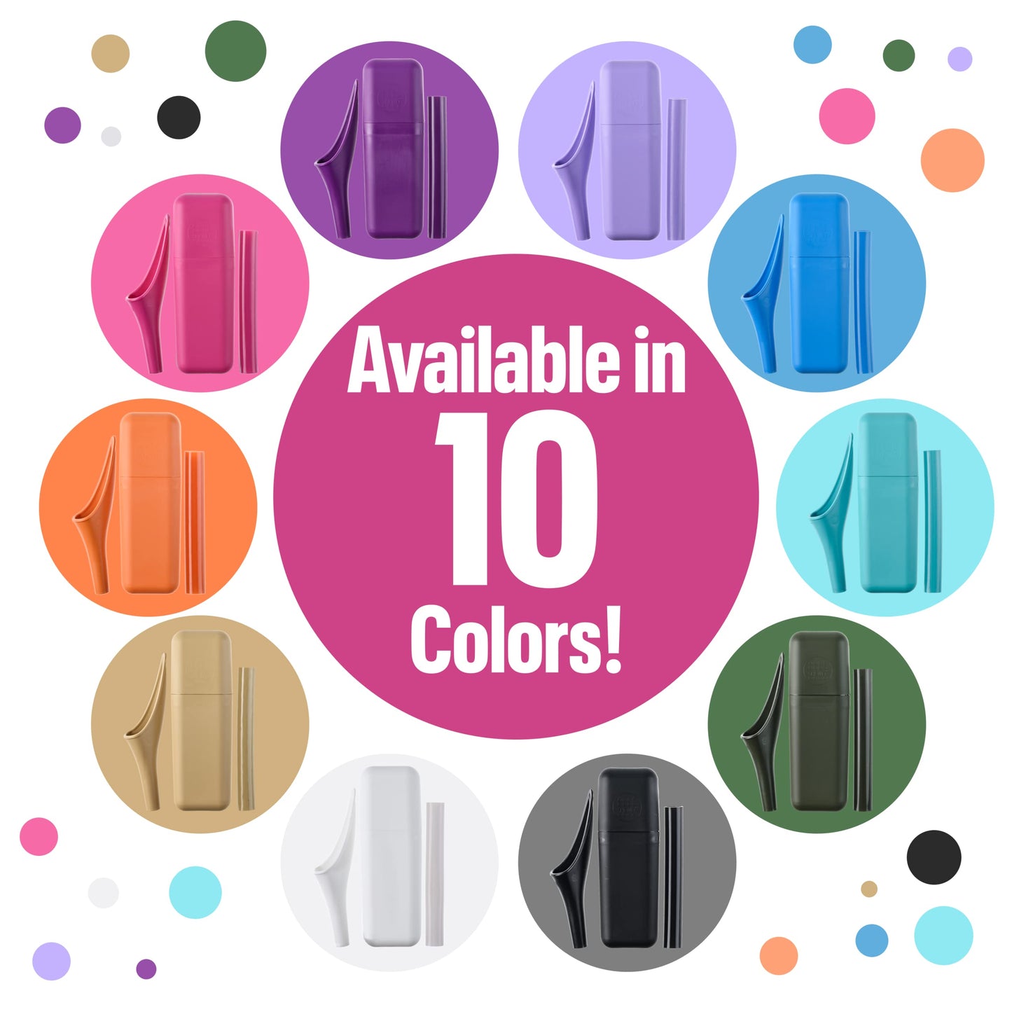 SHEWEE Extreme Female Urinal – UK Made Reusable Stand to Pee Funnel – Travel Essential, Camping Accessories, Festival Female Urination Device - Medaid International