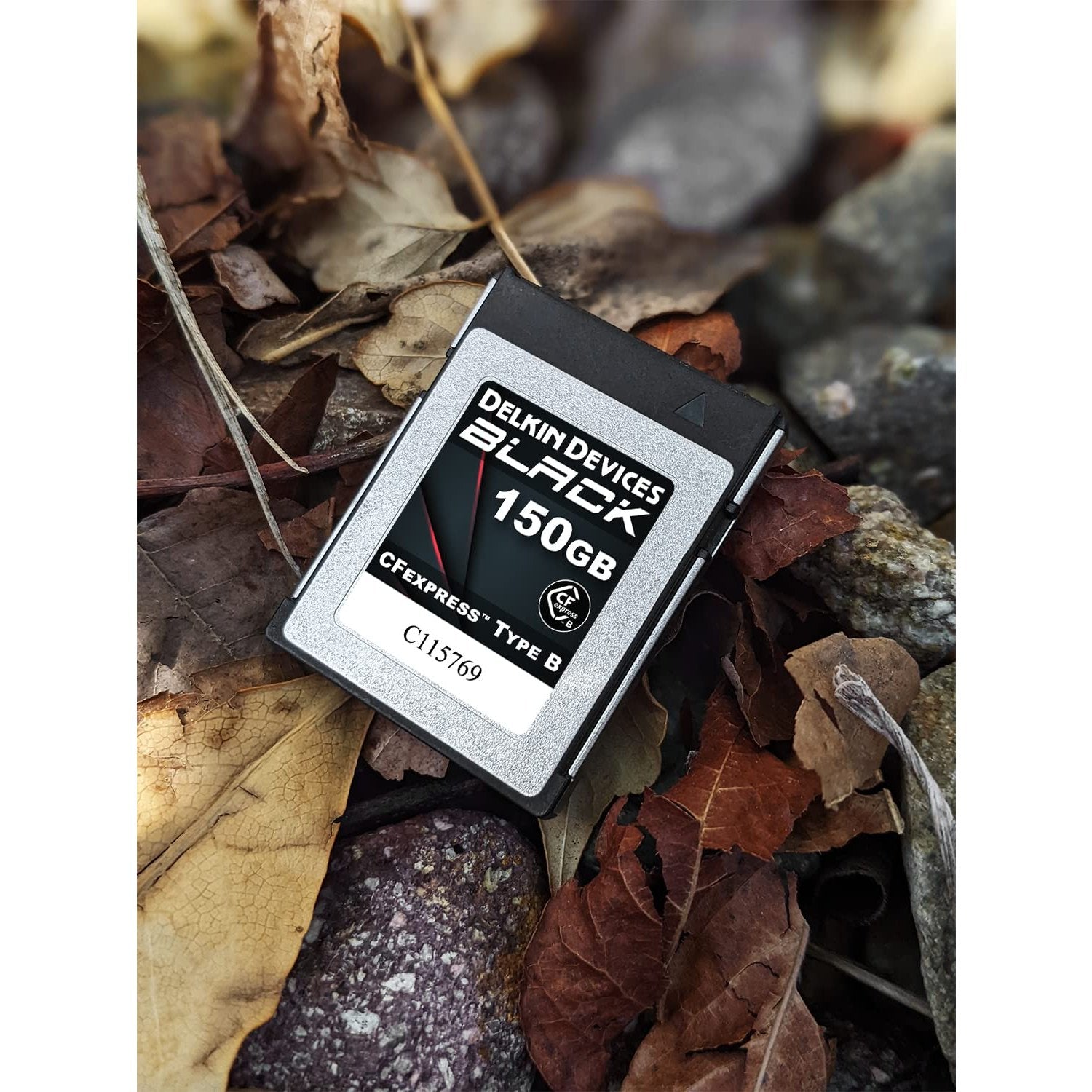 Delkin Devices BLACK CFexpress Type B Memory Card, up to 1725MB/s Read, 1530MB/s Write, for Professional Video and Photography (150GB) - Medaid International