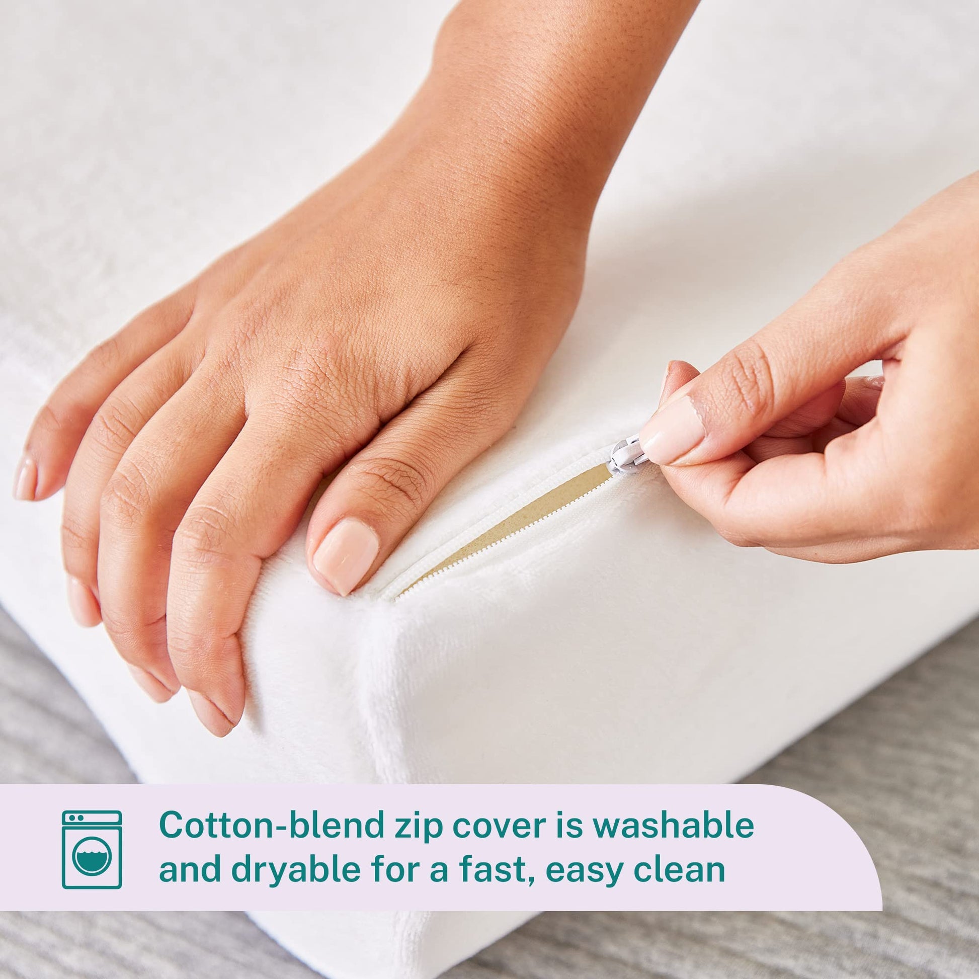 Sleep Innovations Memory Foam Contour Pillow, Standard Size, Head, Neck, and Shoulder Alignment, Side and Back Sleepers, Medium Support - Medaid International