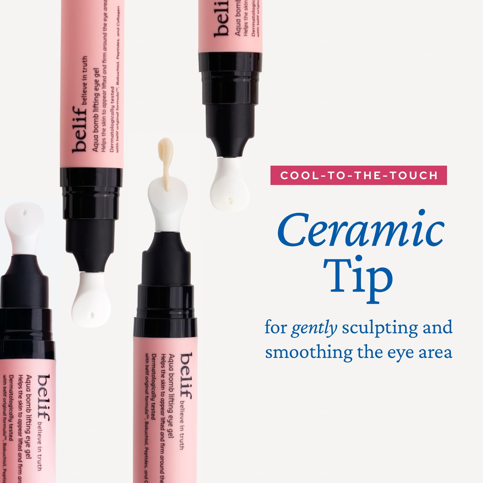 belif Retinol Firming Eye Serum – Aqua Bomb Lifting Eye Gel with Collagen & Bakuchiol for Puffiness, Fine Lines & Wrinkles, Peptide & Hyaluronic Acid, Korean Skin Care - Medaid International