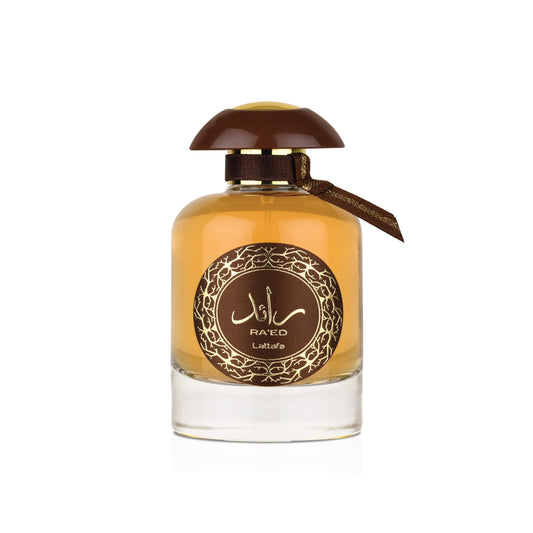 Lattafa Perfumes Ra'ed Oud for Unisex Eau de Parfum Spray, 3.4 Ounce - Medaid International