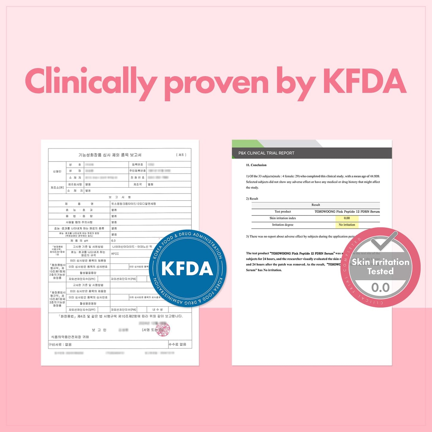 TOSOWOONG Pink Peptide 12 PDRN Serum With Salmon DNA PDRN 10,320ppm, 12 Peptides, Niacinamide, Skin glow, Hydrating, Moisturizing, Firming, Uneven Skin Tone, Korean Skincare, 33ml, 1.11 fl.oz. - Medaid International