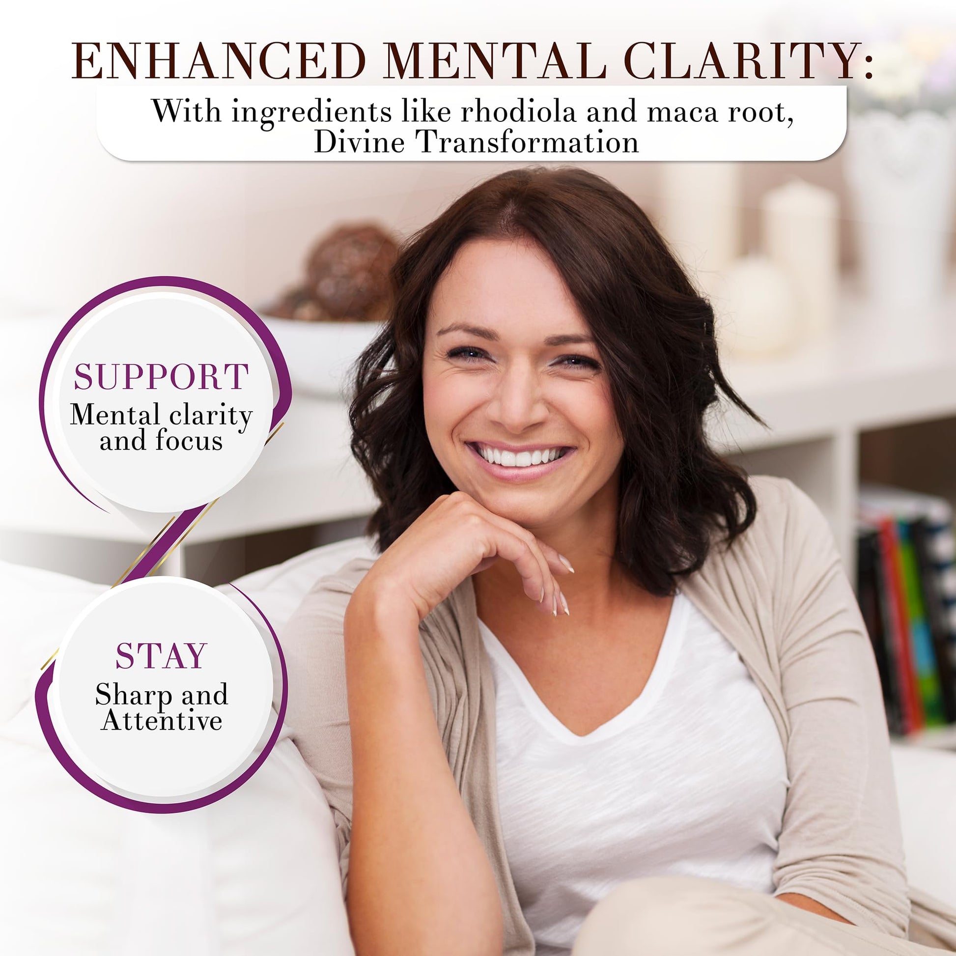 Black Cohosh for Menopause Hot Flashes – Maca Root & Holy Basil Supplement for Hormone Balance – Chasteberry, Rhodiola, Valerian Root, Saw Palmetto, and Red Clover for Natural Menopause Relief - Medaid International