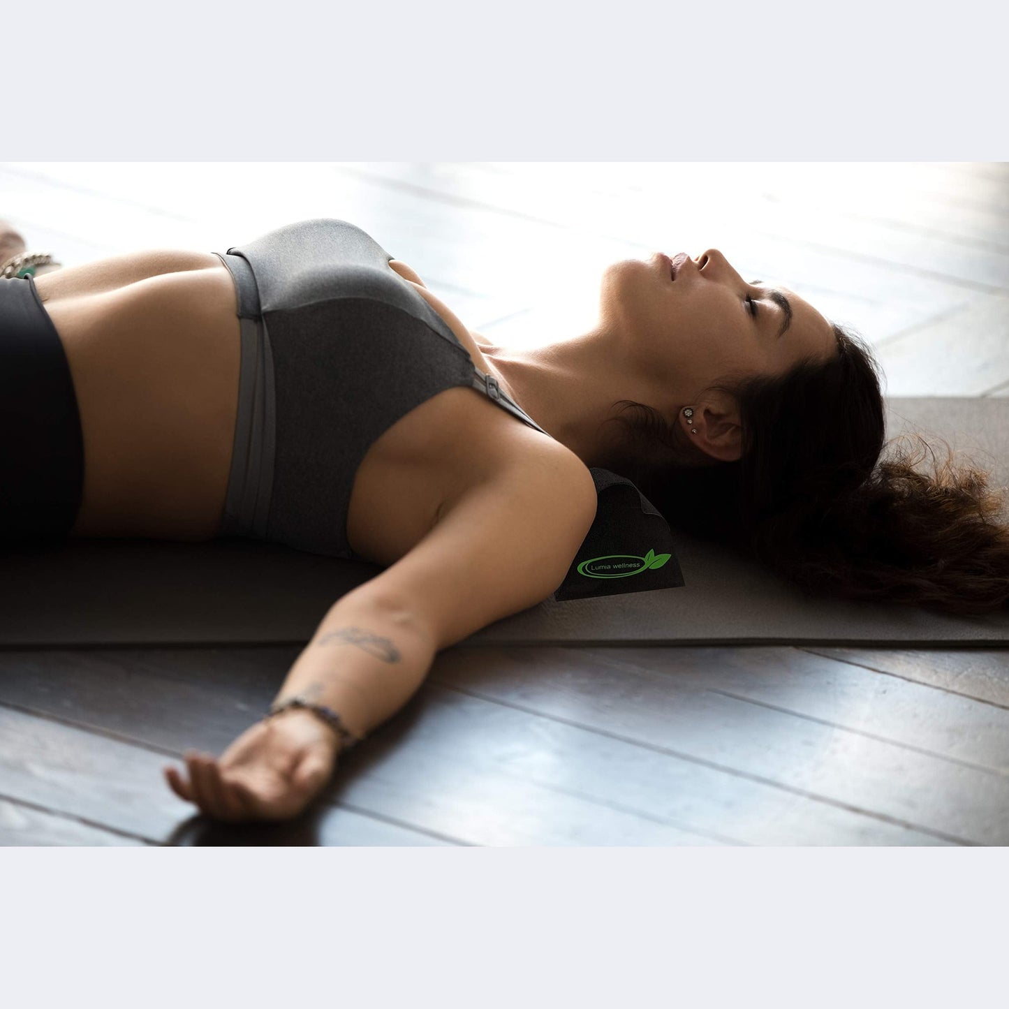 Lumia Wellness Cervical Orthotic Traction Block, Firm, Spinal & Neck Alignment, Cervical Traction Device & Neck Stretcher - Medaid International