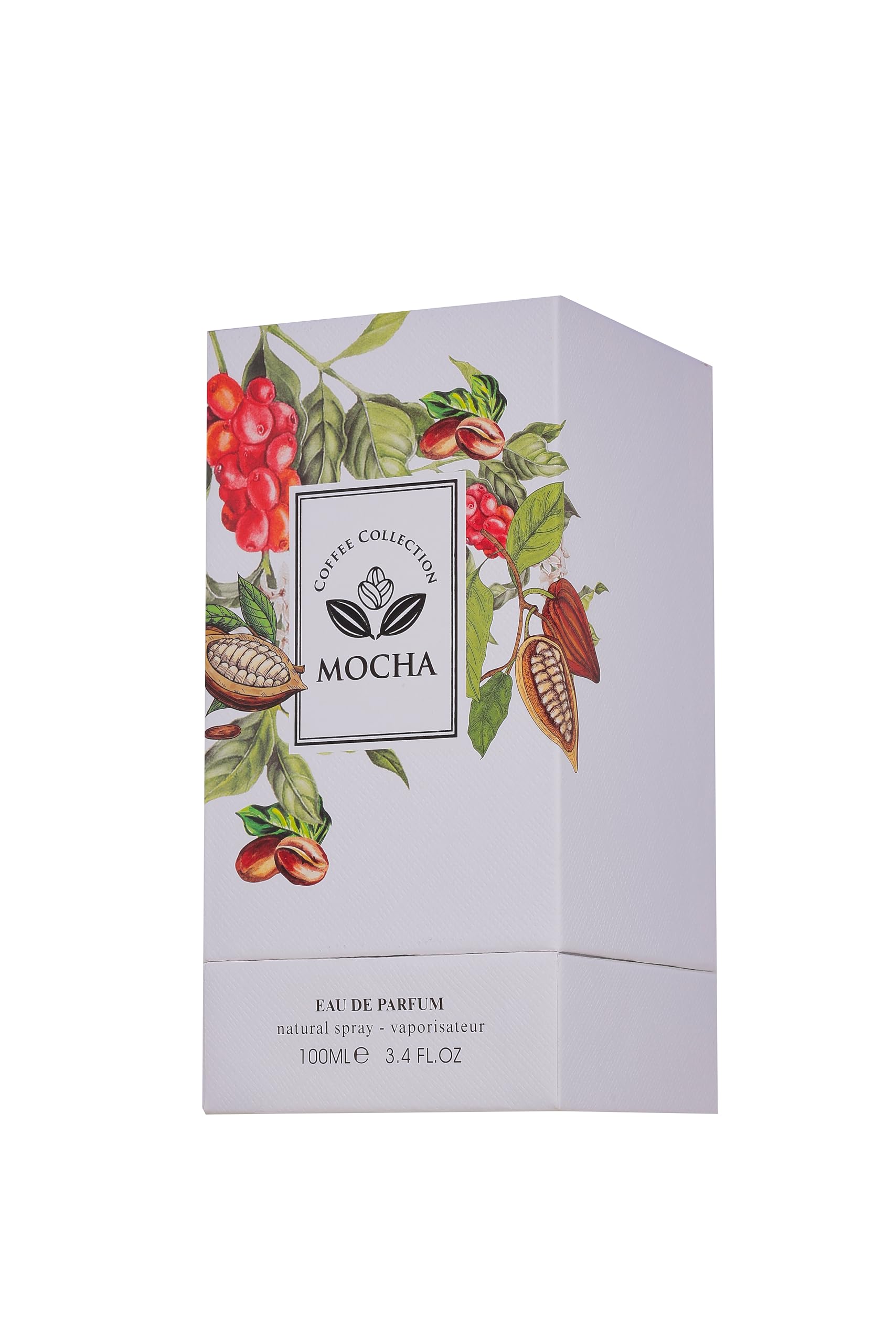 Fragrance World Coffee Collection Mocha Eau de Parfum Spray, 3.4 fl oz - Medaid International