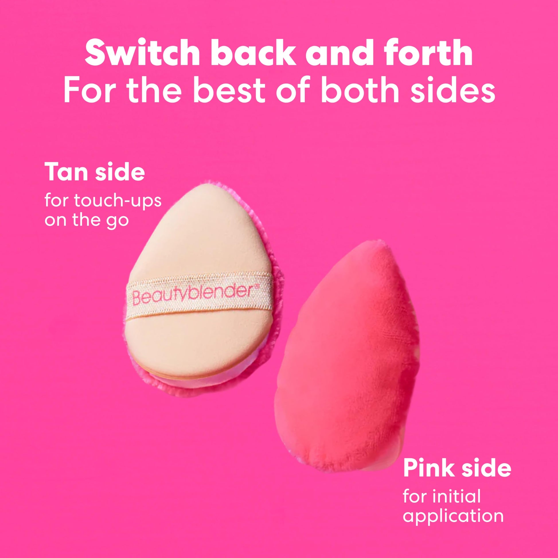 Beautyblender® | Pocket Puff™ Dual-Sided Beauty Blender Powder Puff for Setting and Baking, Reusable, Washable - Medaid International