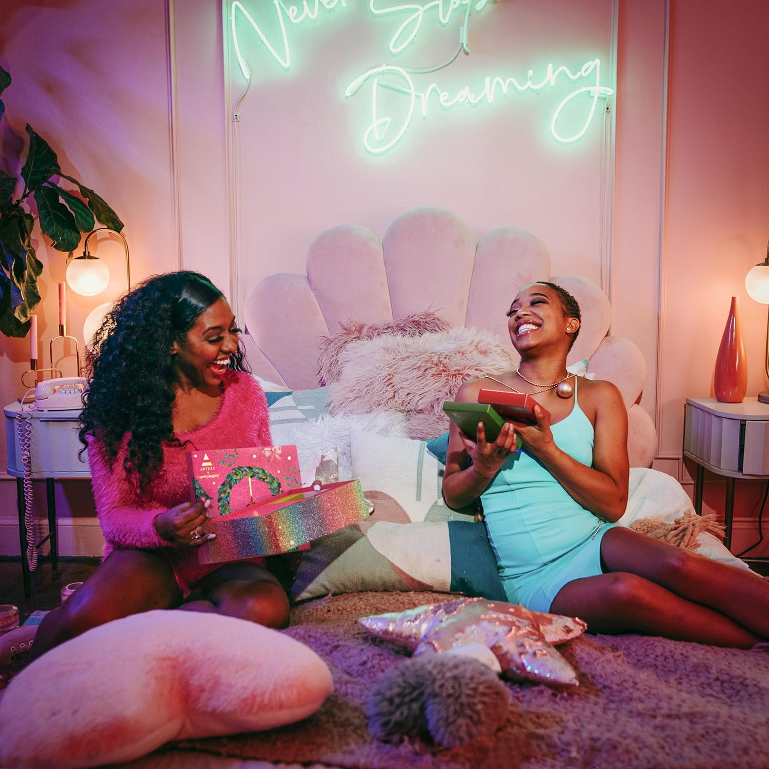 ARTEZA Craft Advent Calendar, 24-Day DIY Art Kit with Supplies & Projects, Curated by Lauren Quigley, Holiday Gift for Adults, Crafters & Artists - Medaid International