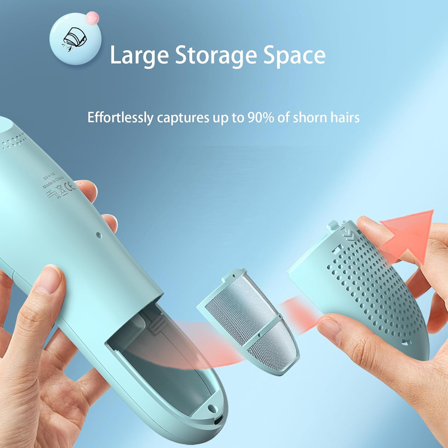 Vacuum Hair Trimmer - Waterproof - Medaid International