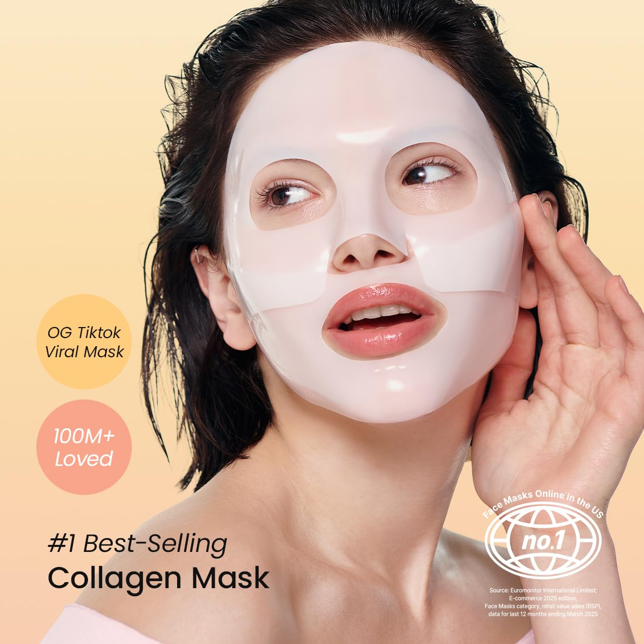 BIODANCE Bio-Collagen Real Deep Mask, Hydrating Overnight Hydrogel Mask, Pore Minimizing, Plumping, Elasticity Improvement, Korean Skincare, Stocking Stuffers for Teen Girls | 1.19oz(34g) x 16ea - Medaid International