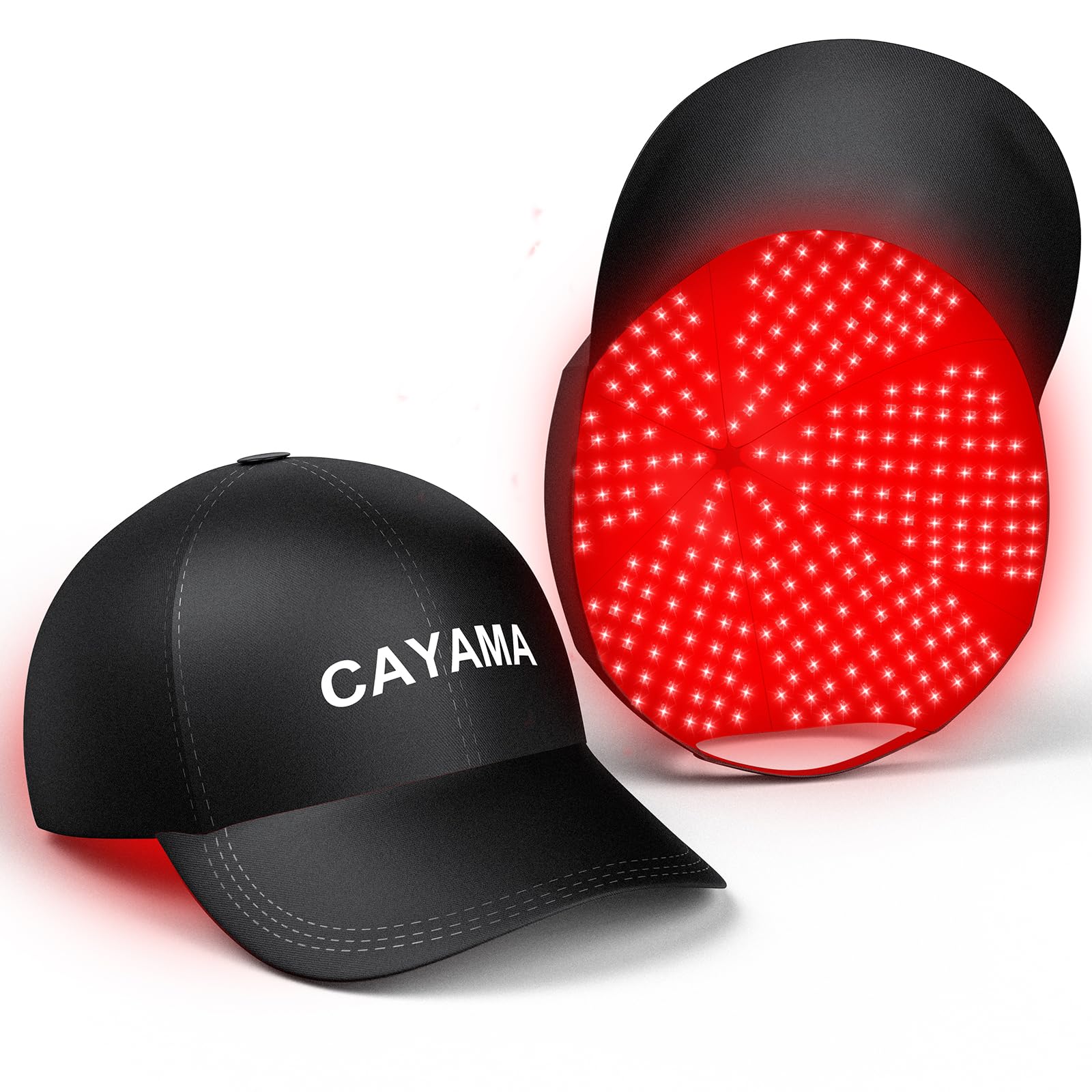 CAYAMA Red Light Therapy Cap for Hair – 510 LED Laser Hair Cap for Fuller, Healthier-Looking Hair, Rechargeable Light-Based Care Device for Men & Women - Medaid International