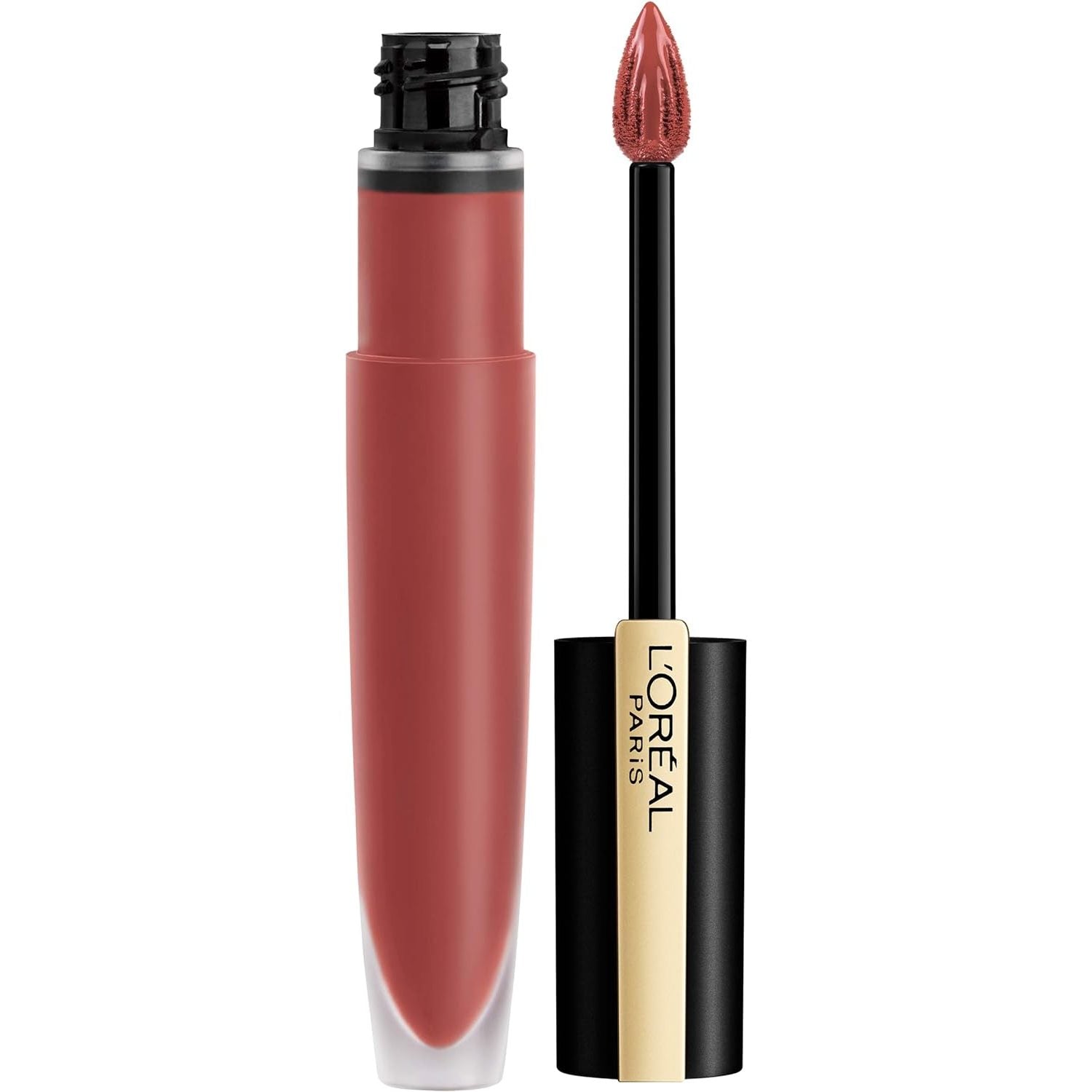 LOREAL Paris Matte Lipstick Rouge Signature, 444 I Lead - Medaid International