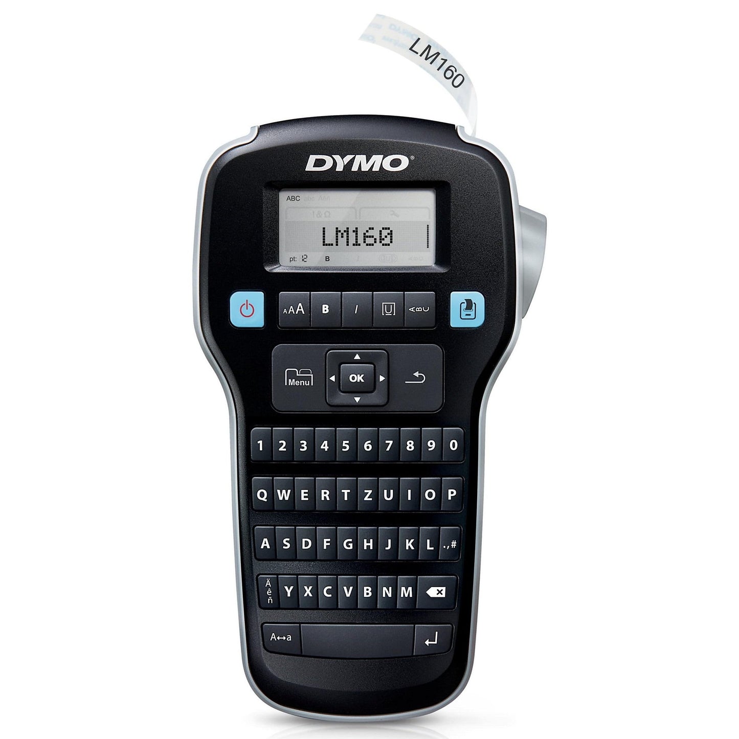 DYMO LabelManager 160 Portable Labelling Device, Labelling Device with QWERTZ Keyboard and Easy Text Editing, for D1 Labels in 6, 9 and 12 mm Widths - Medaid International