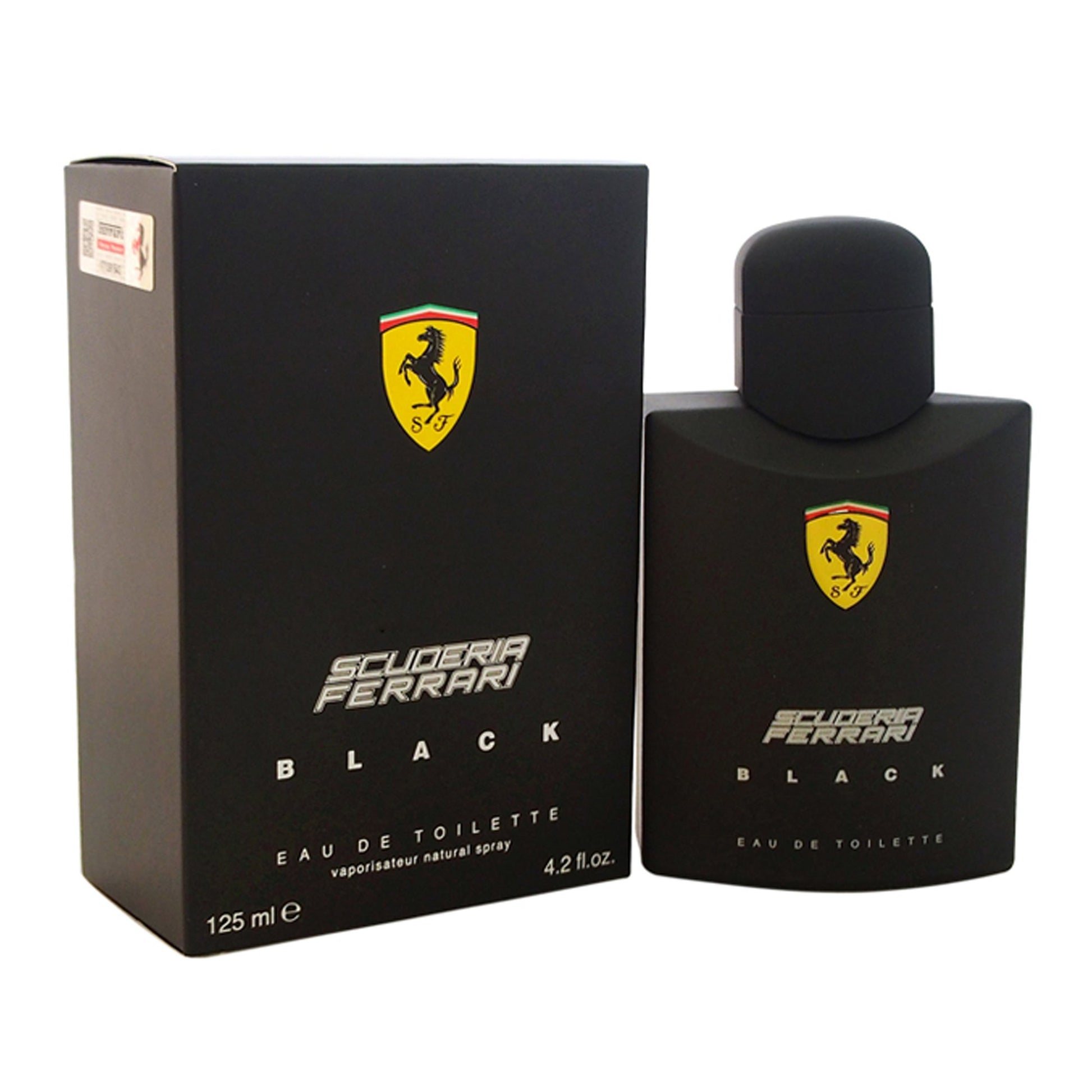 Ferrari Scuderia Black Eau De Toilette Spray For Men, 4.2 Ounce - Medaid International