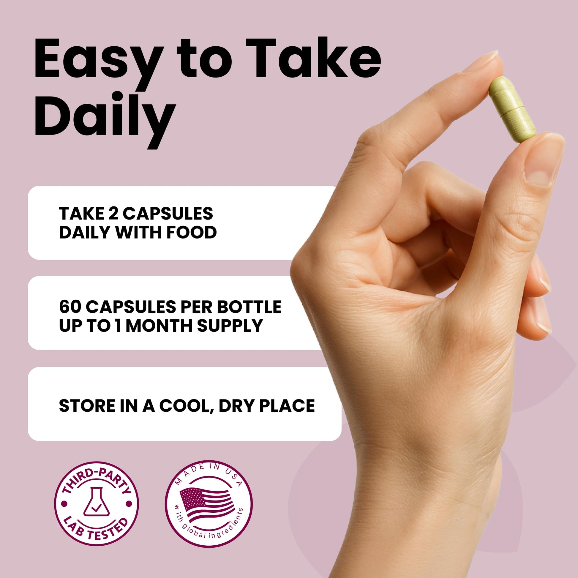 Luma Nutrition Berberine Supplement - Berberine HCL 1200mg Per Serving - Vegan, Gluten Free, Non-GMO - 60 Capsules - Medaid International