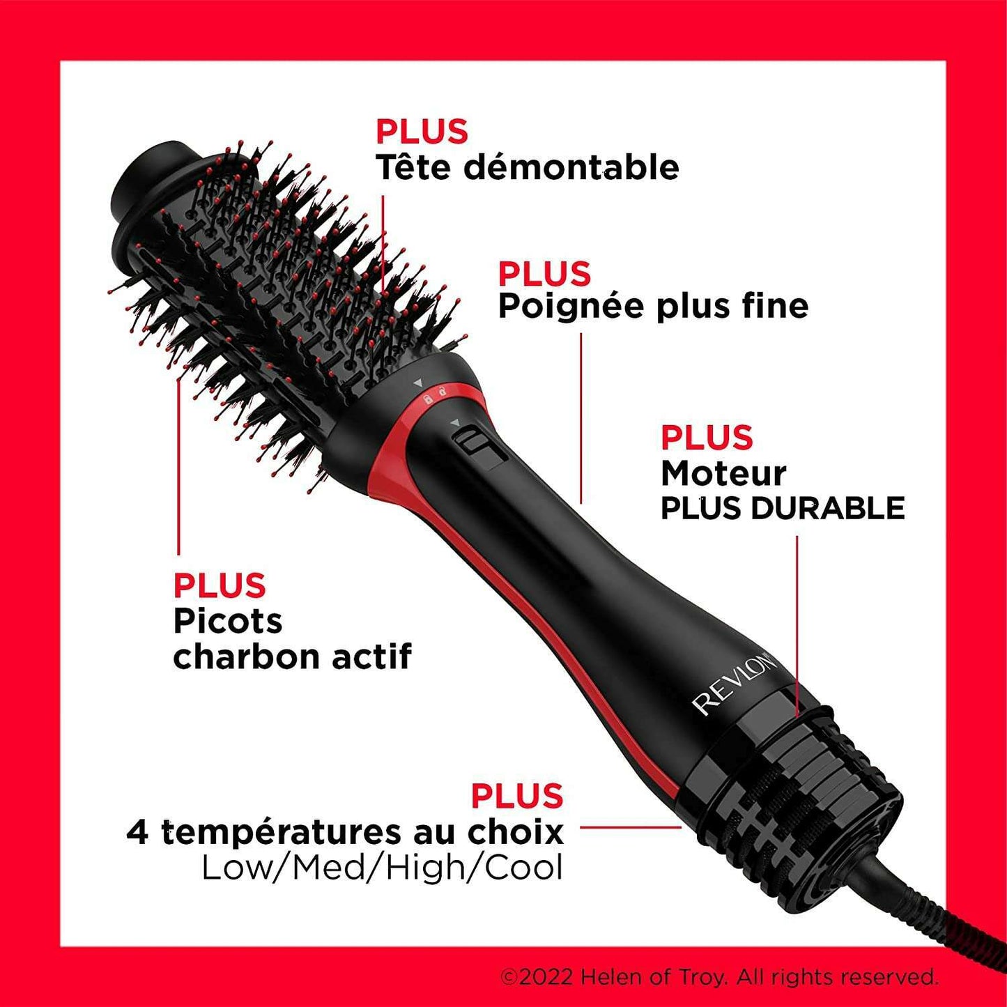 Salon One-Step Hair Dryer Volumizer Plus - Medaid International