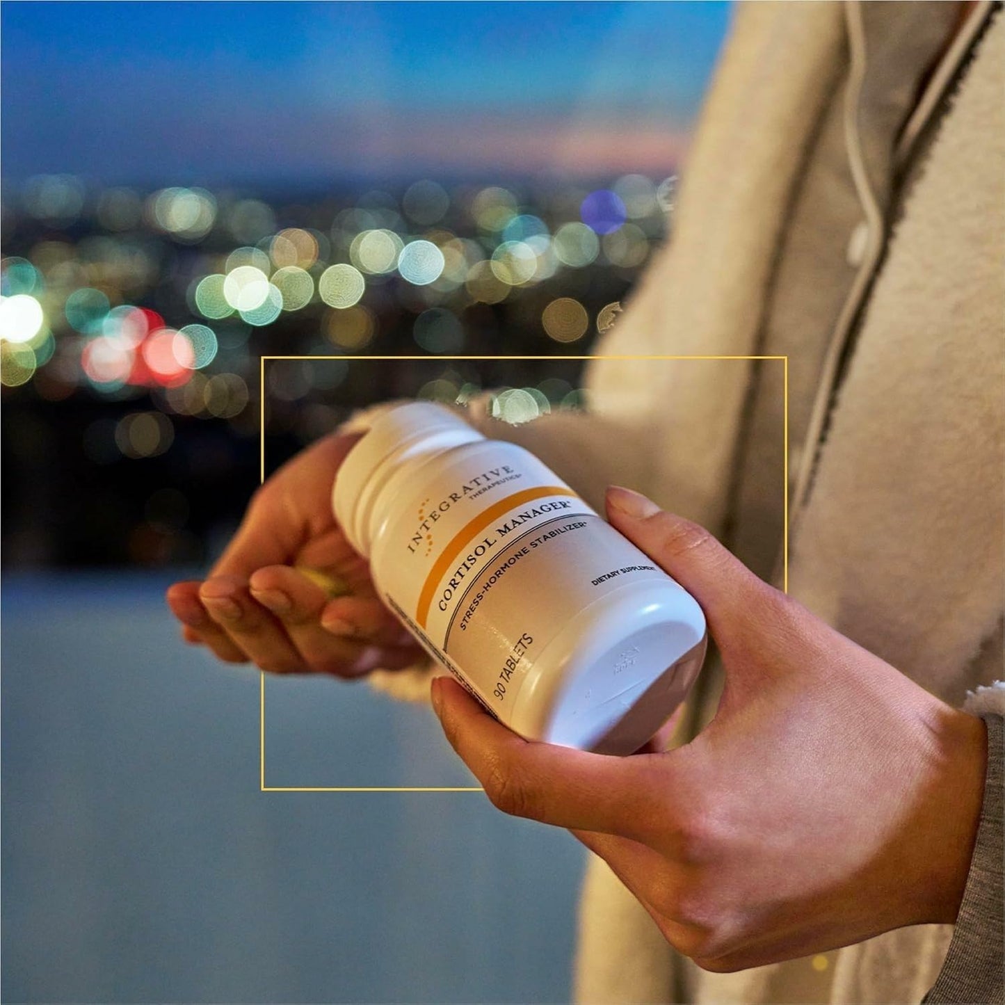 Integrative Therapeutics Cortisol Manager - Adrenal Health Support Supplement for Healthy Stress Response* - Vegan, Dairy-Free & Gluten-Free - 30 Tablets (15 Servings) - Medaid International