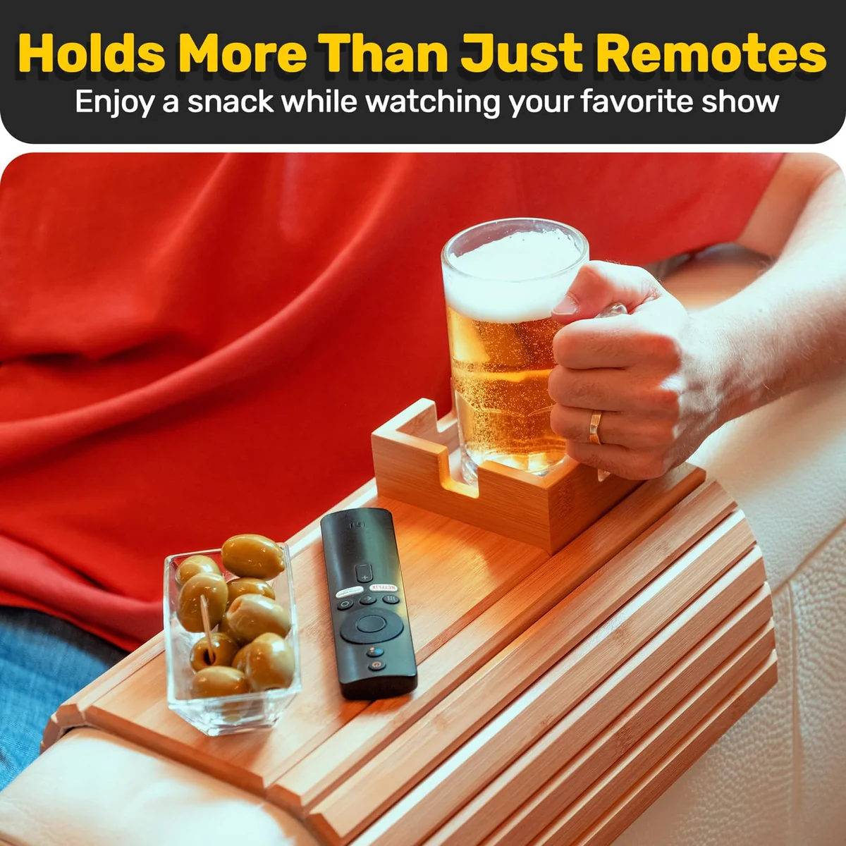 Bamboo Couch Arm Tray - Medaid International