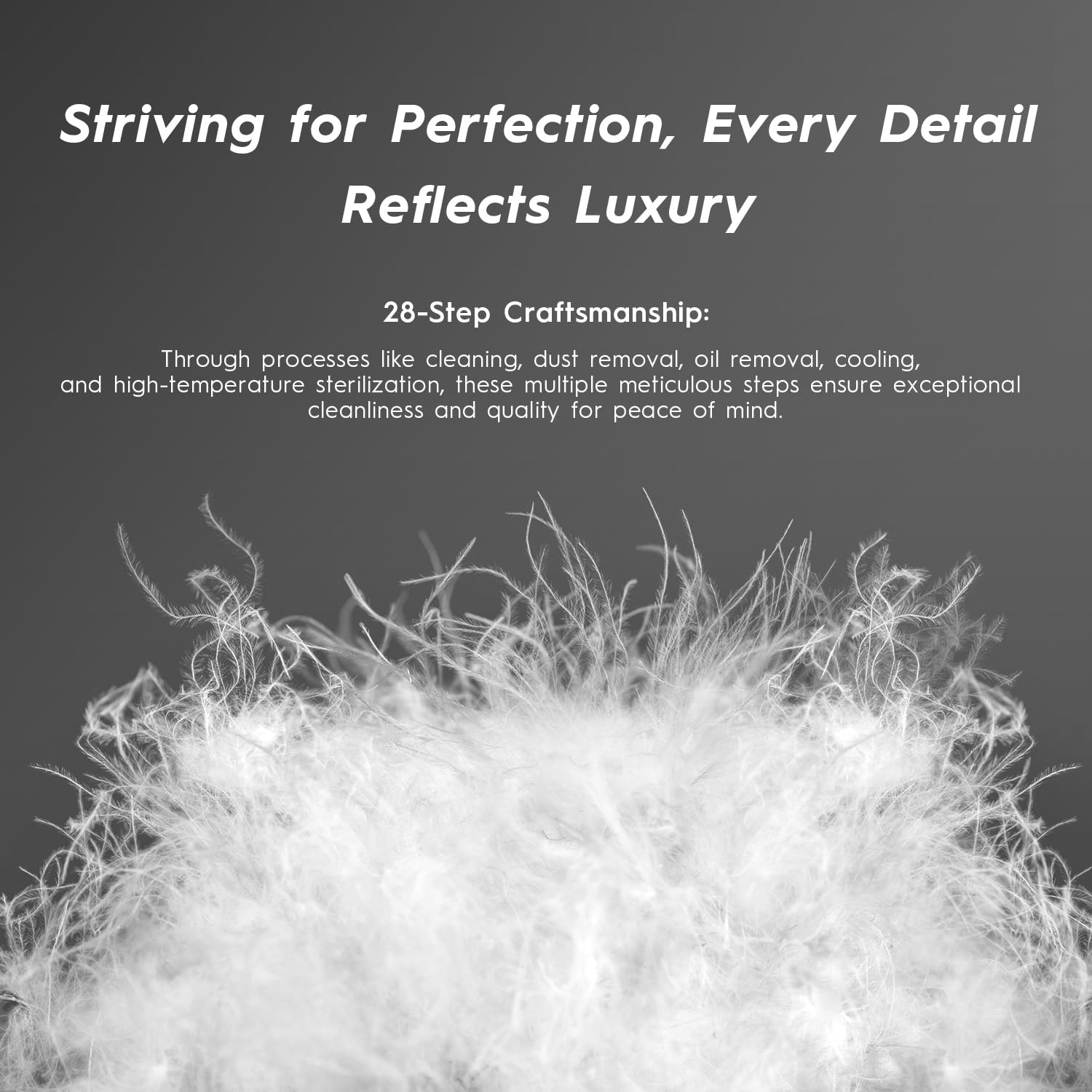 Globon Ultra Soft Down Pillow King Size Set of 2, All Down Filled Bed Pillow for Sleeping, 100% Cotton Shell 500 Thread Count, Soft Hotel Collection Down Feather Pillow 20" x 36" - Medaid International