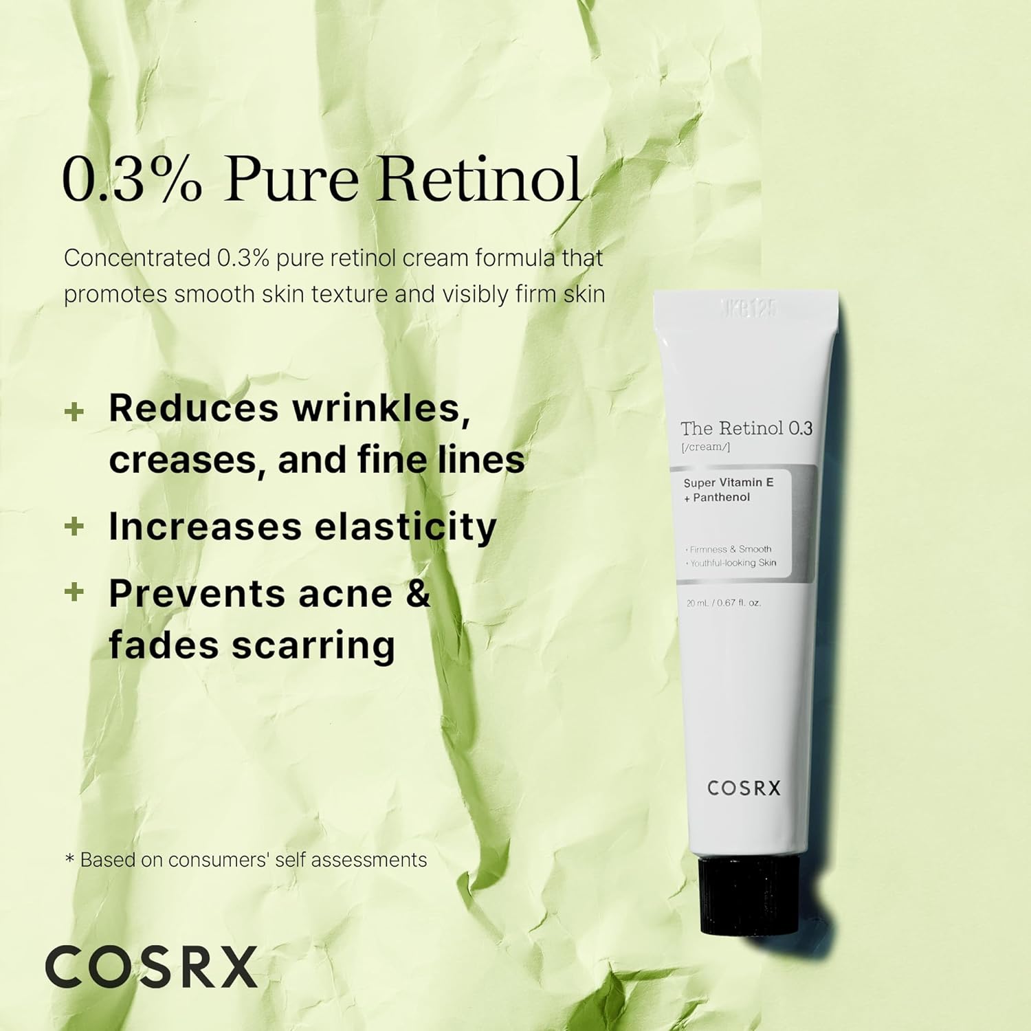 Cosrx the retinol 0.3 cream - 20ml - Medaid