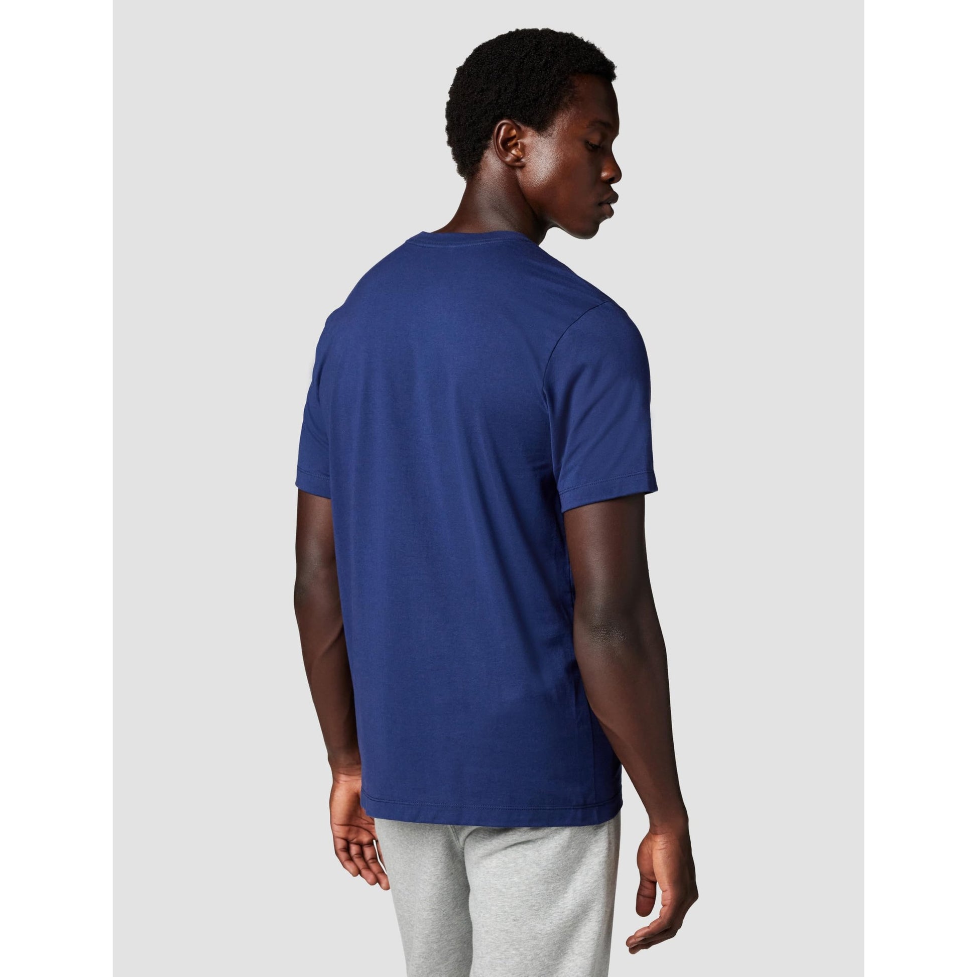 Nike Men's Sportswear Icon Swoosh T-Shirt, Midnight Navy/White, Medium - Medaid International