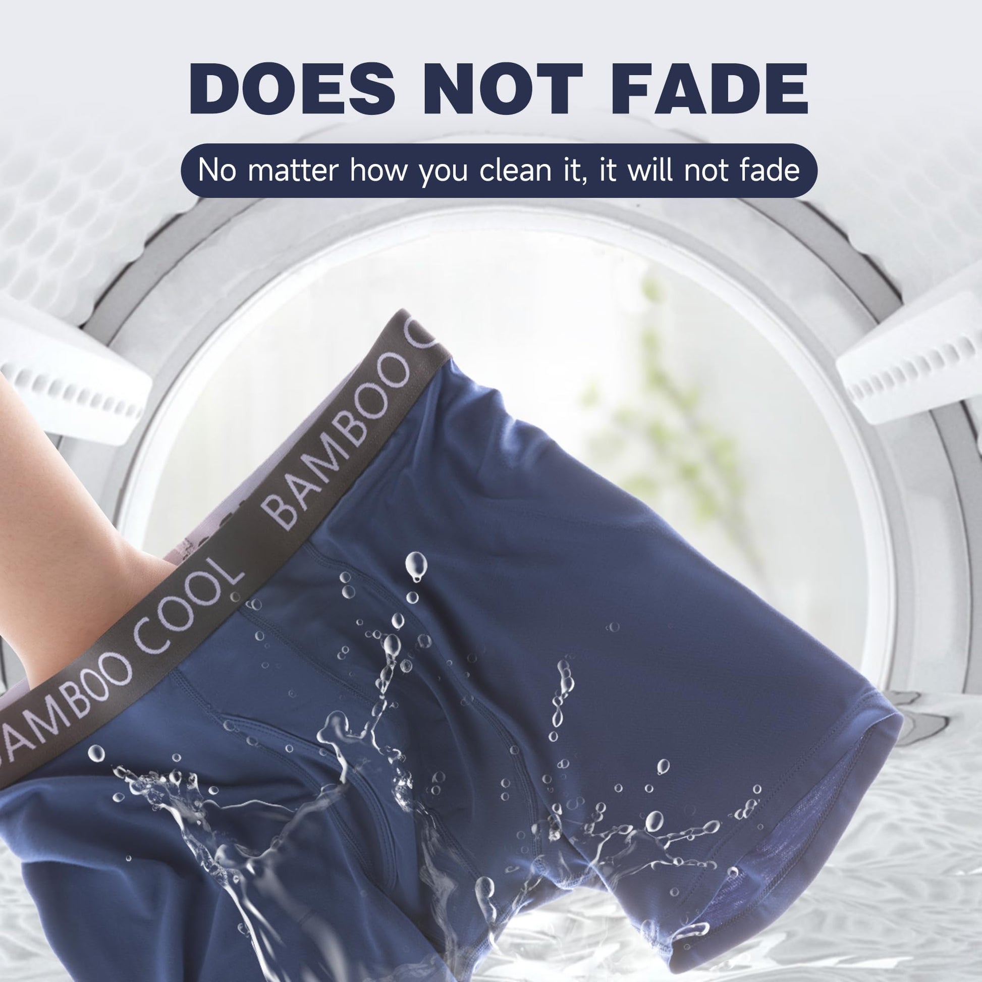 BAMBOO COOL Men's Ultra ComfortSoft Underwear, Moisture Wicking & Breathable No Ride Up Boxer Briefs with Fly, Multipack - Medaid International