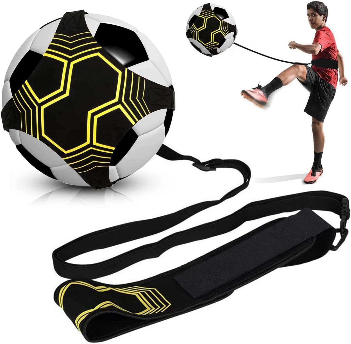 Football Kick Trainer Soccer Training Waist Belt Adjustable - Medaid International