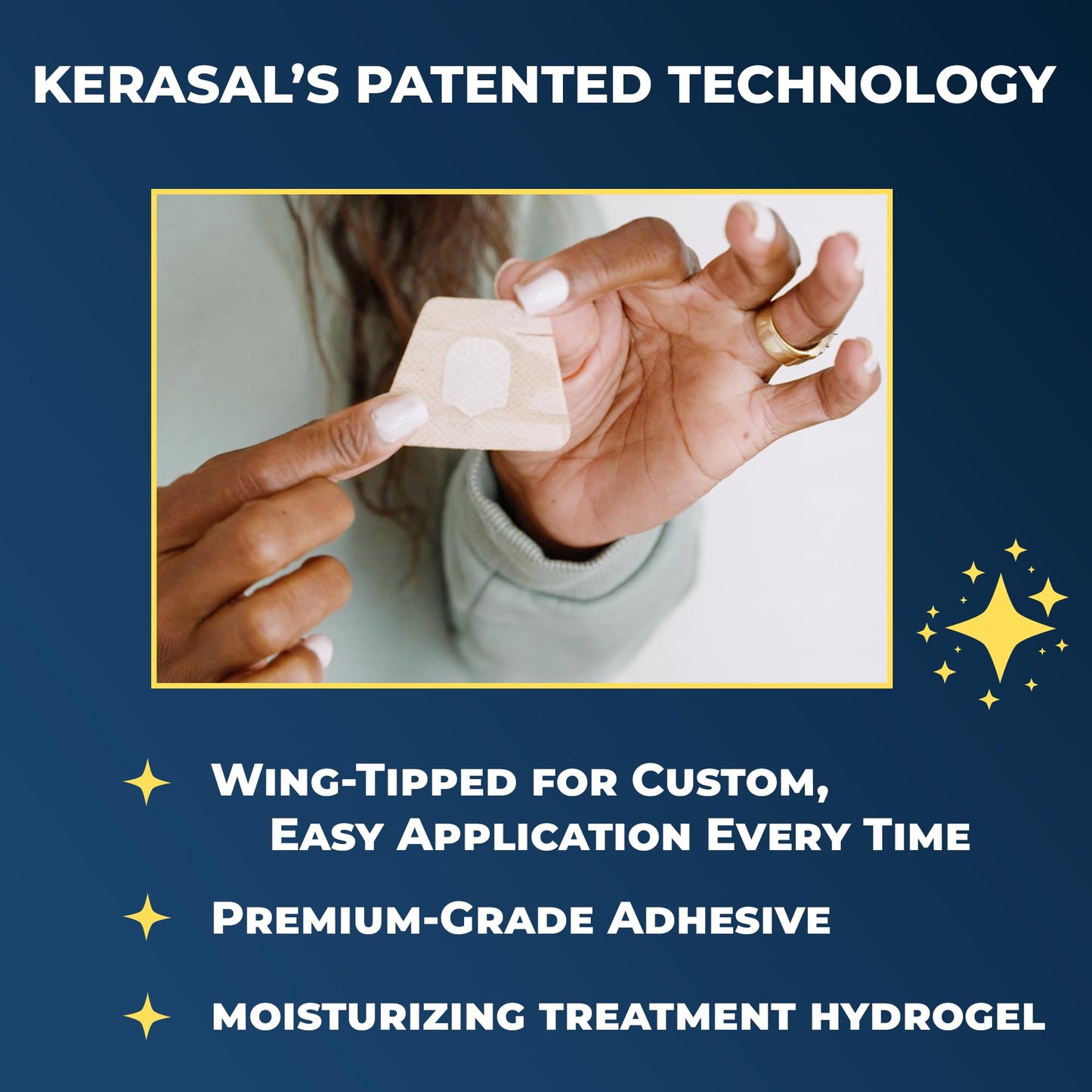 Kerasal Nighttime Renewal Fungal Nail Patches - 14 Patch - Overnight Repair for Nail Fungus Damage, 8-Hour Treatment Restores Healthy Appearance (Packaging May Vary) - Medaid International