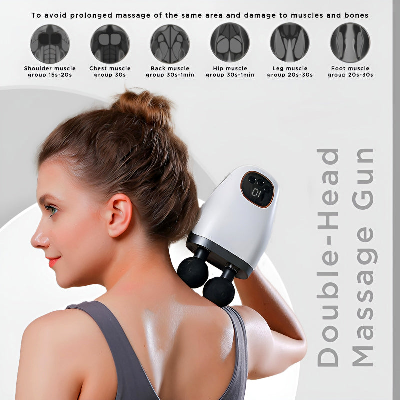 Double Head Massager Gun - Medaid International