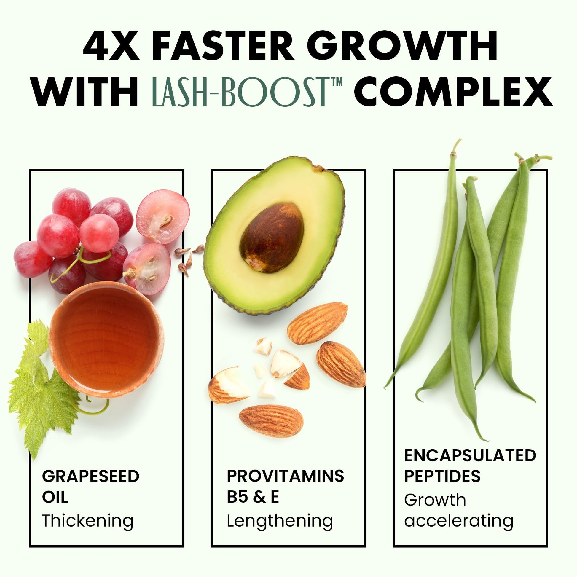 Eyelash Growth Serum - Lash Serum for Thicker-Looking Lashes and Brows - Eyelash to Lengthen, Strengthen and Add Shine to Hair, Nourishing and Moisturizing - Medaid International