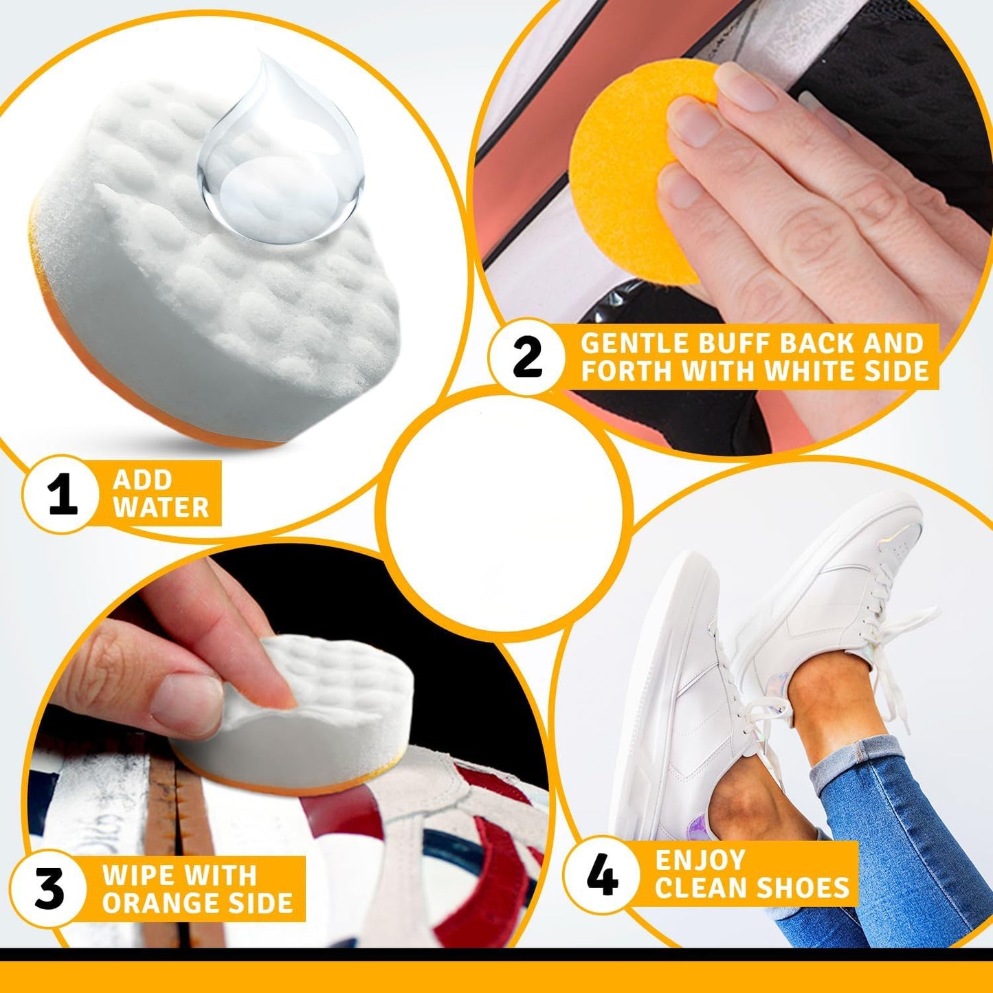 Sneakers Cleaning Sponge (5 pieces) - Medaid International