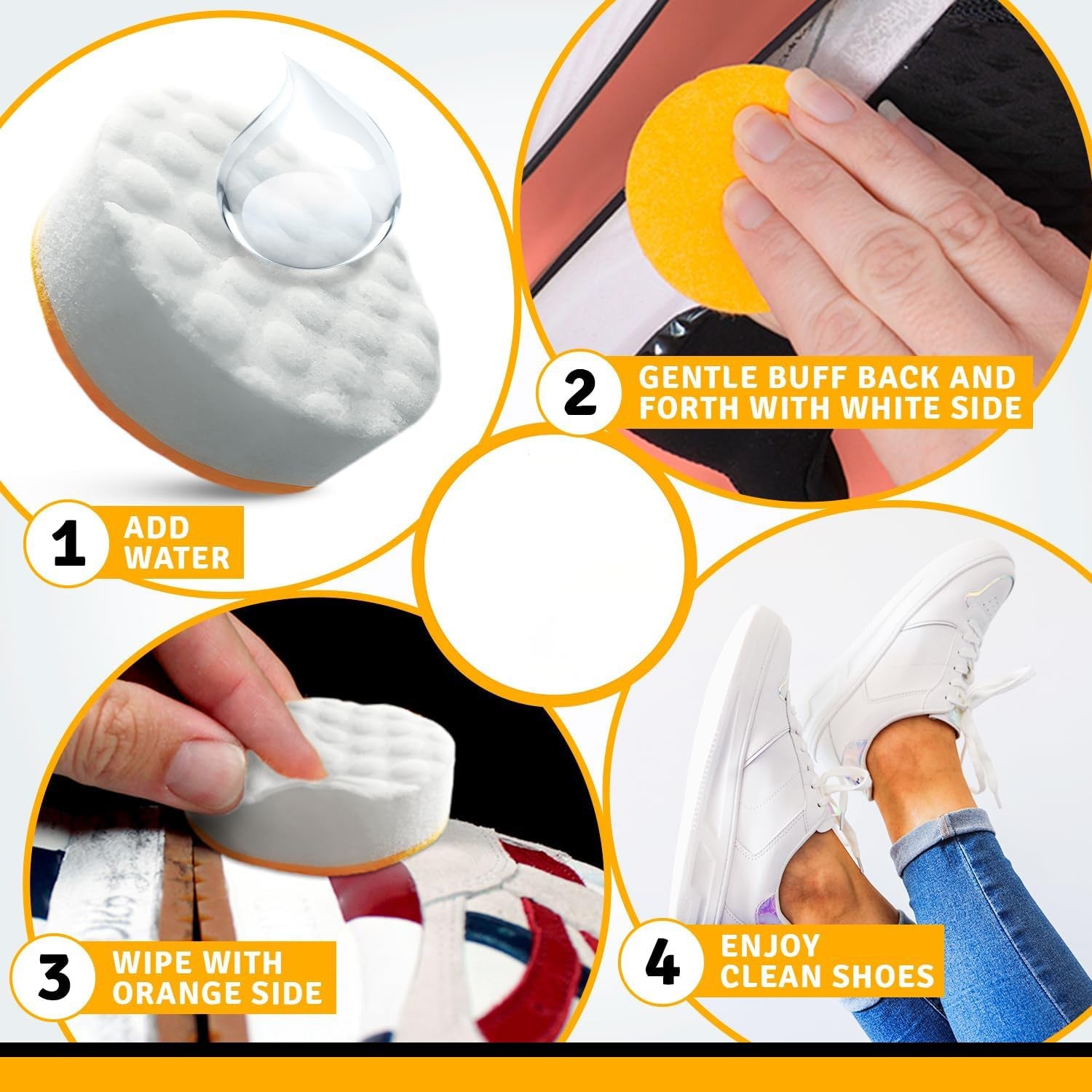 Sneakers Cleaning Sponge (5 pieces) - Medaid International