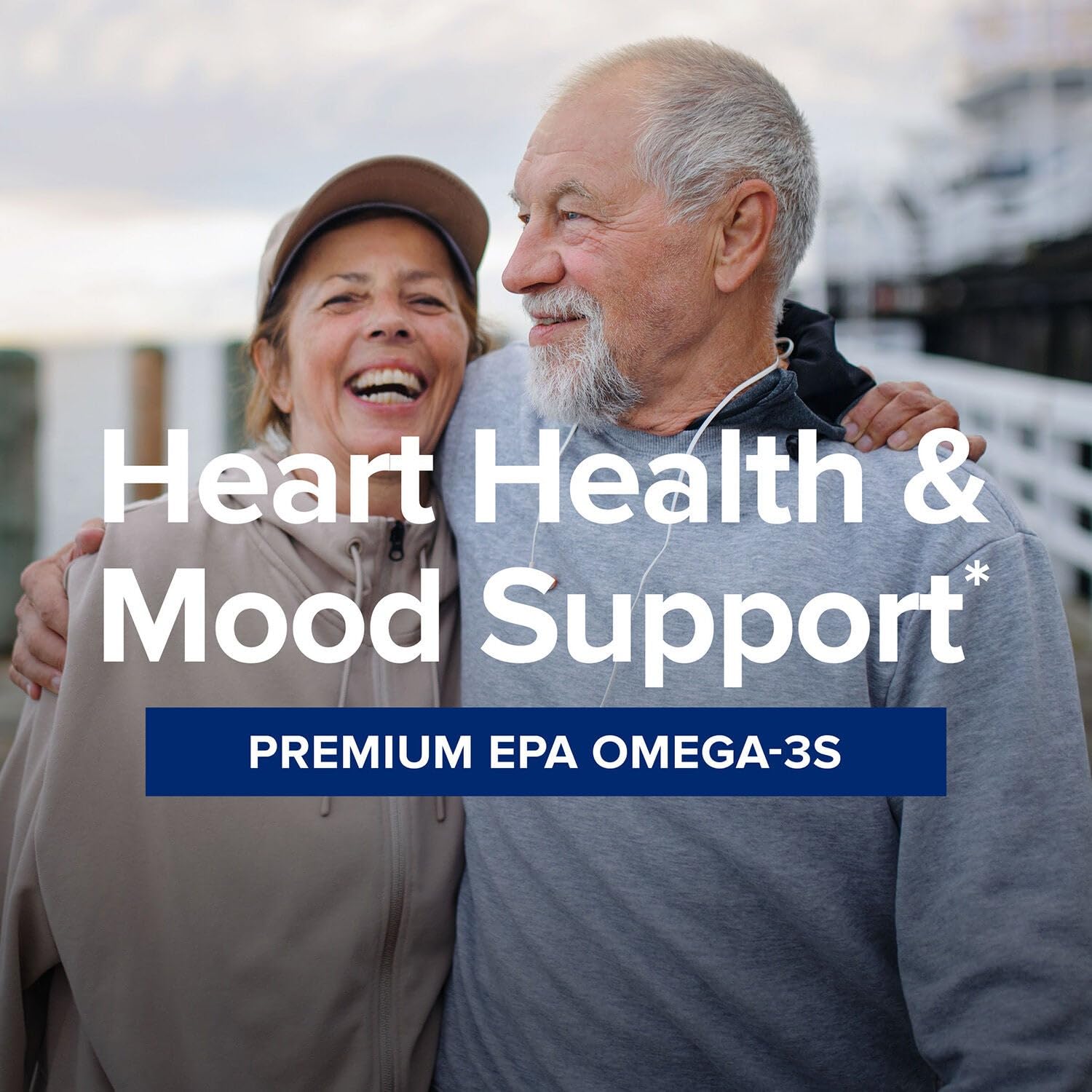 GNC Triple Strength Fish Oil EPA 1000 Mini, 1000mg Omega 3, Mini Softgels, Supports Eye, Brain, Skin, Healthy Triglycerides, Heart, Joint, Coated to Control Fishy Burps, 45 Servings - Medaid International