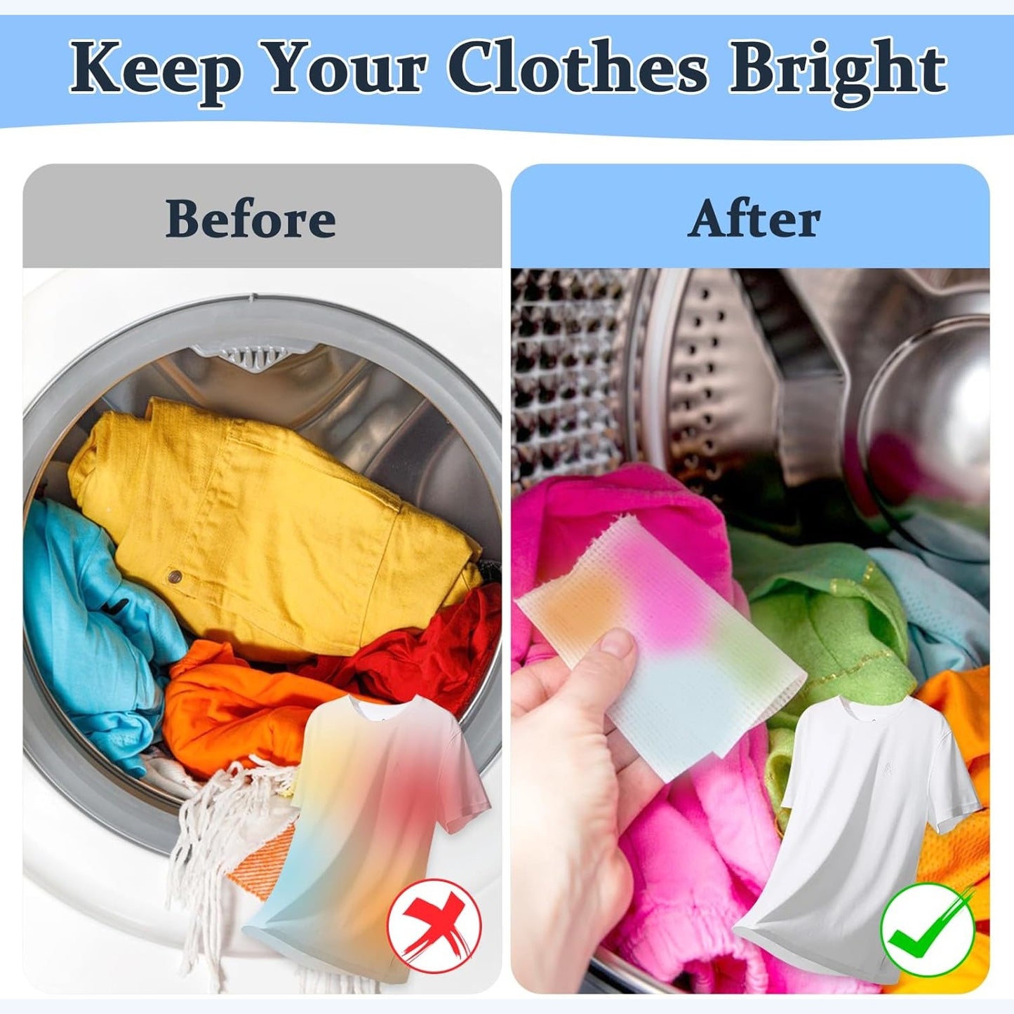 Laundry Color Catcher (50 pieces) - Medaid International