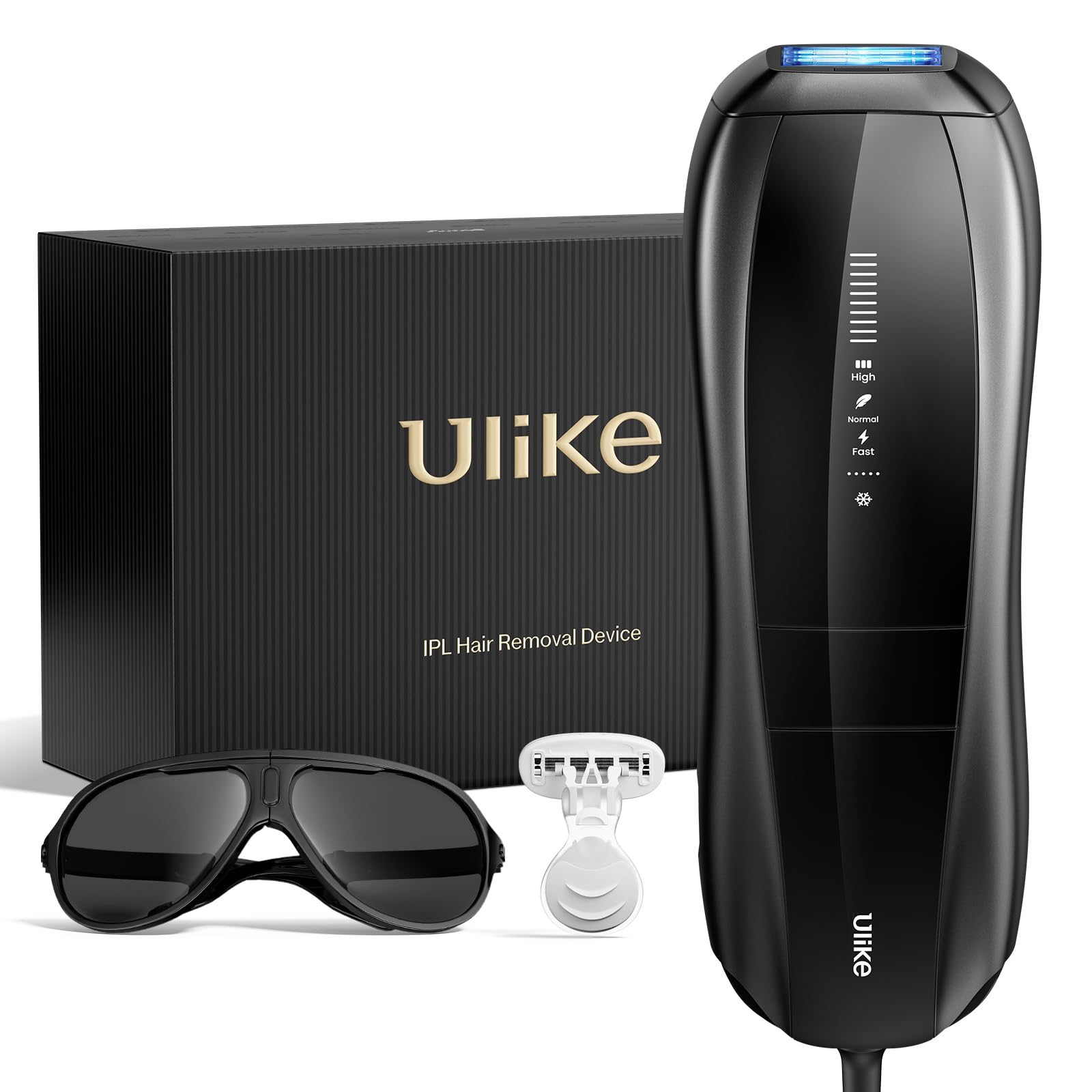 Ulike X IPL Hair Removal Device, Laser Hair Removal with Ice-Cooling, Dual Lights & Skin Senor for Nearly Painless & Long-Lasting Hair Removal, 3 Modes Tailored for Stubborn Hair, Gift for Smooth Skin - Medaid International