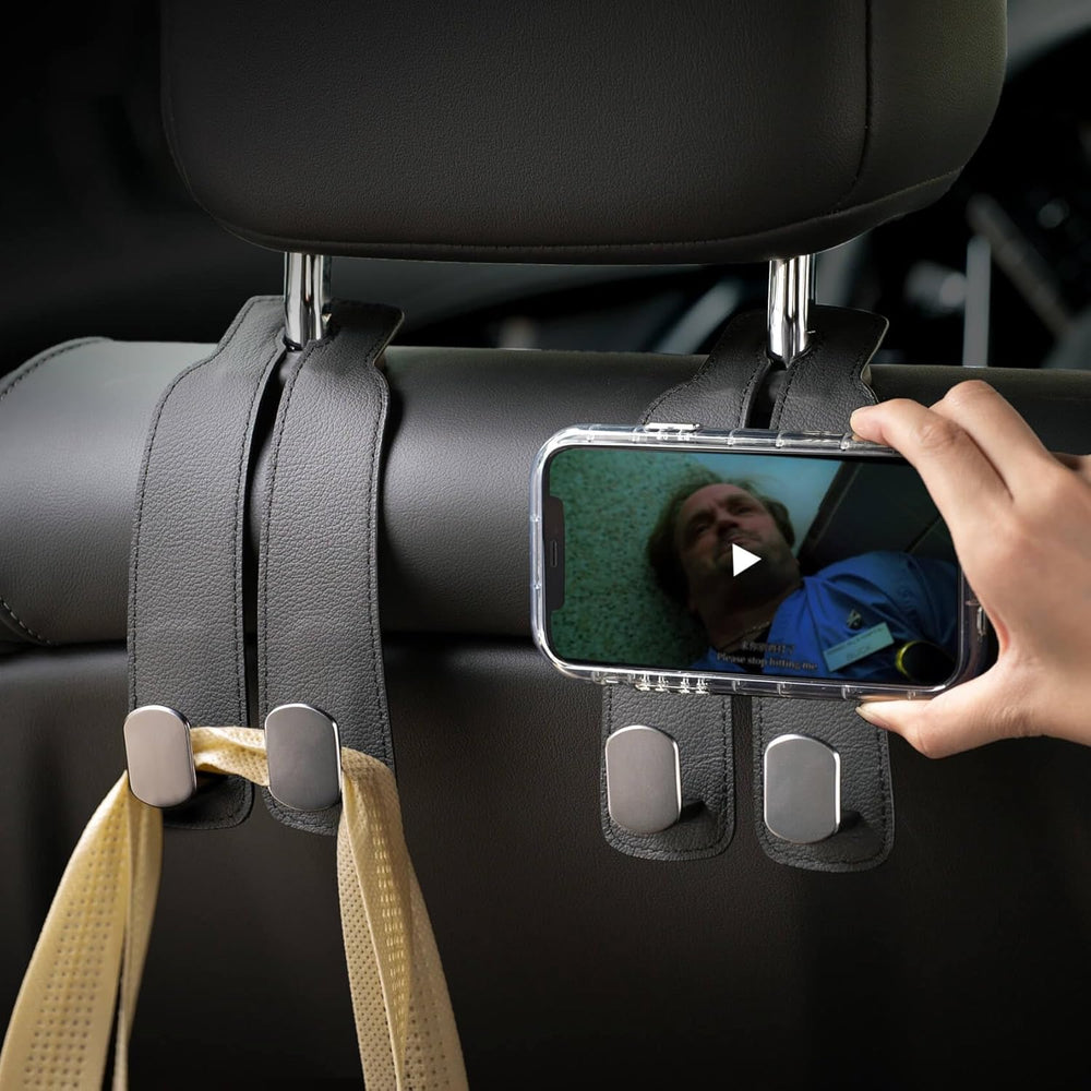 Leather Car Seat Hooks - Medaid International