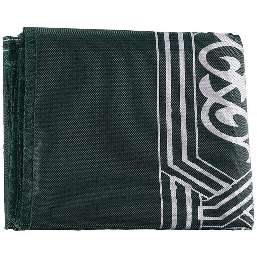 Hitopin Travel Prayer Mat, 60cm*100cm Praying Rug, Portable Polyester Prayer Rug with Compass, Islamic Waterproof Prayer Mat, Muslim Prayer Mat, for Ramadan Gifts, Islamic Prayer (Green) - Medaid International