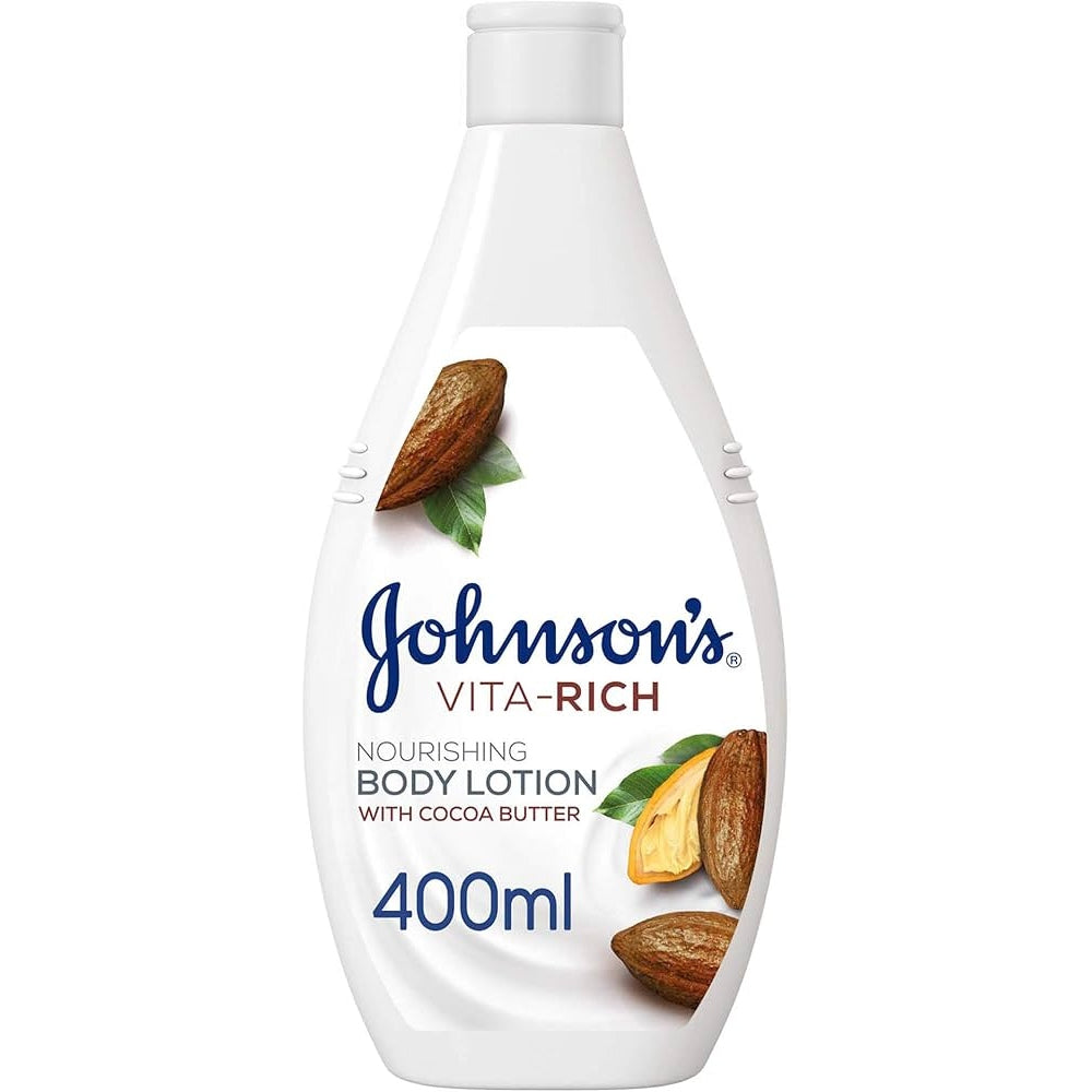 Johnson's Vita-Rich Body Lotion Nourishing Cocoa Butter - 400 ml - Medaid