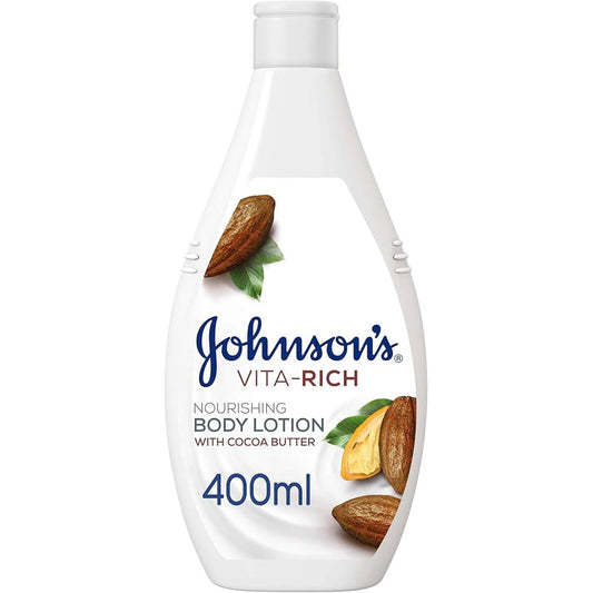 Johnson's Vita-Rich Body Lotion Nourishing Cocoa Butter - 400 ml - Medaid