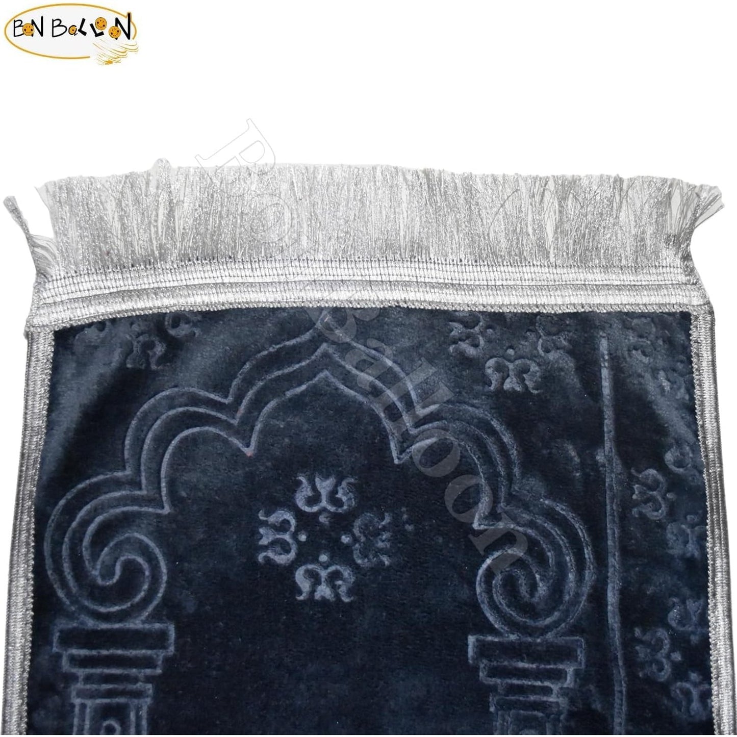 Children Kids Muslim Prayer Rug Mat Carpet Gebetsteppich Mat Islamic Gift Eid Ramadan Small Size Janamaz Muslim Gray - Medaid International