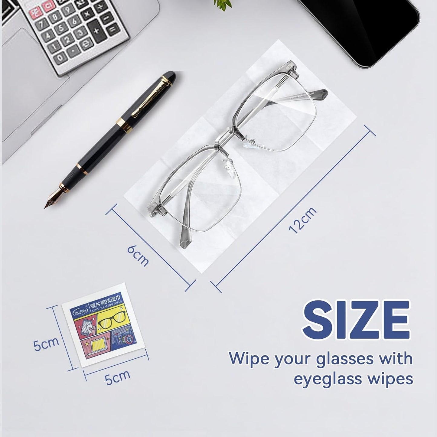 Lenses Anti-Fogging Wipes (100 wipes) - Medaid International