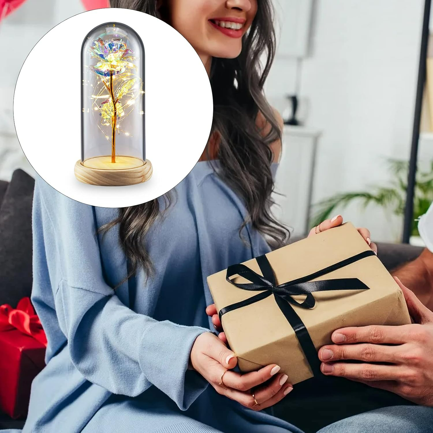 Playe gold zinc alloy flower red rose love gift - Medaid International