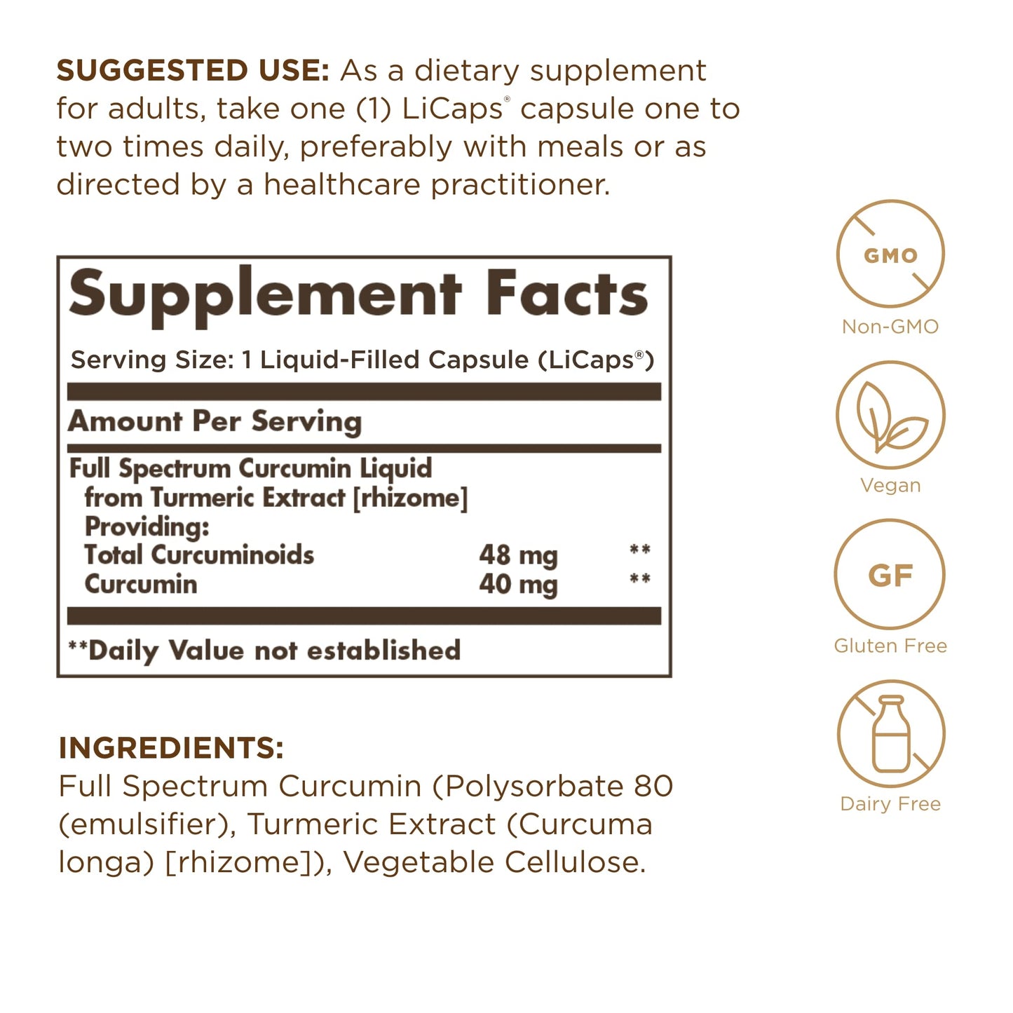 Solgar Full Spectrum Curcumin Liquid Extract Softgels - 30 Count - Faster Absorption - Brain, Joint & Immune Health - Non-GMO, Gluten-Free, Dairy-Free, Soy-Free - 30 Servings - Medaid International