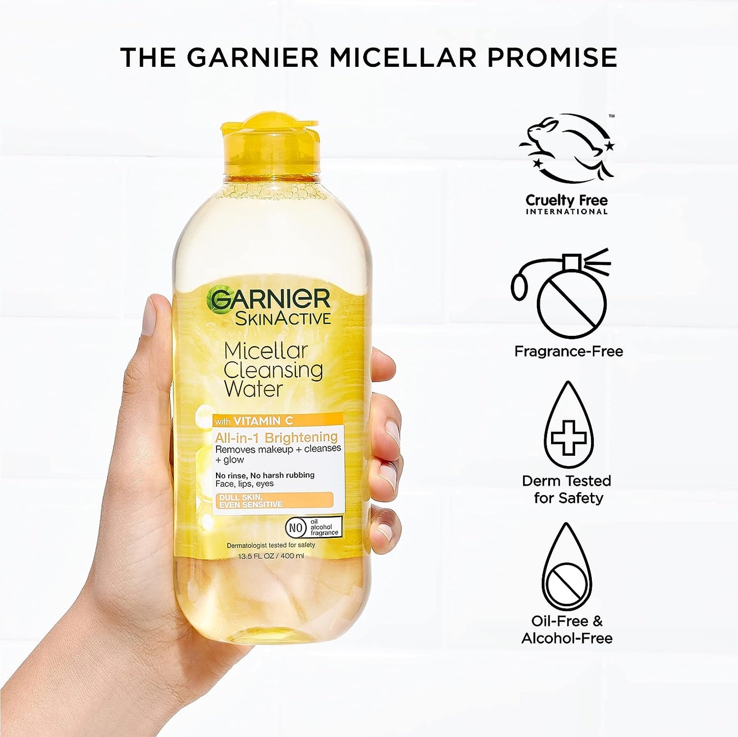 Garnier Micellar Brightening Cleansing Water with Vitamin C - Medaid - Lebanon