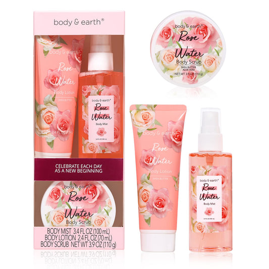 Fragrance Gift Set For Women, Body & Earth Valentine's Day Gift, Perfume for Women - Medaid International