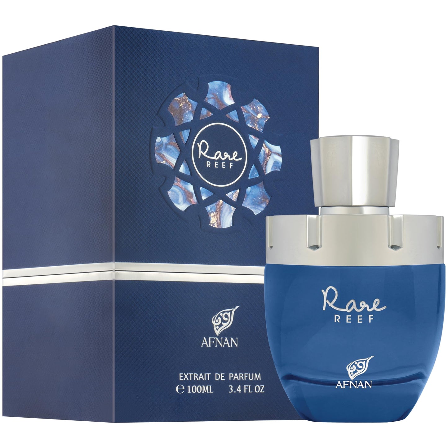 Afnan Rare Reef Unisex Extrait de Parfum, 3.4 Fl. Oz - Medaid International