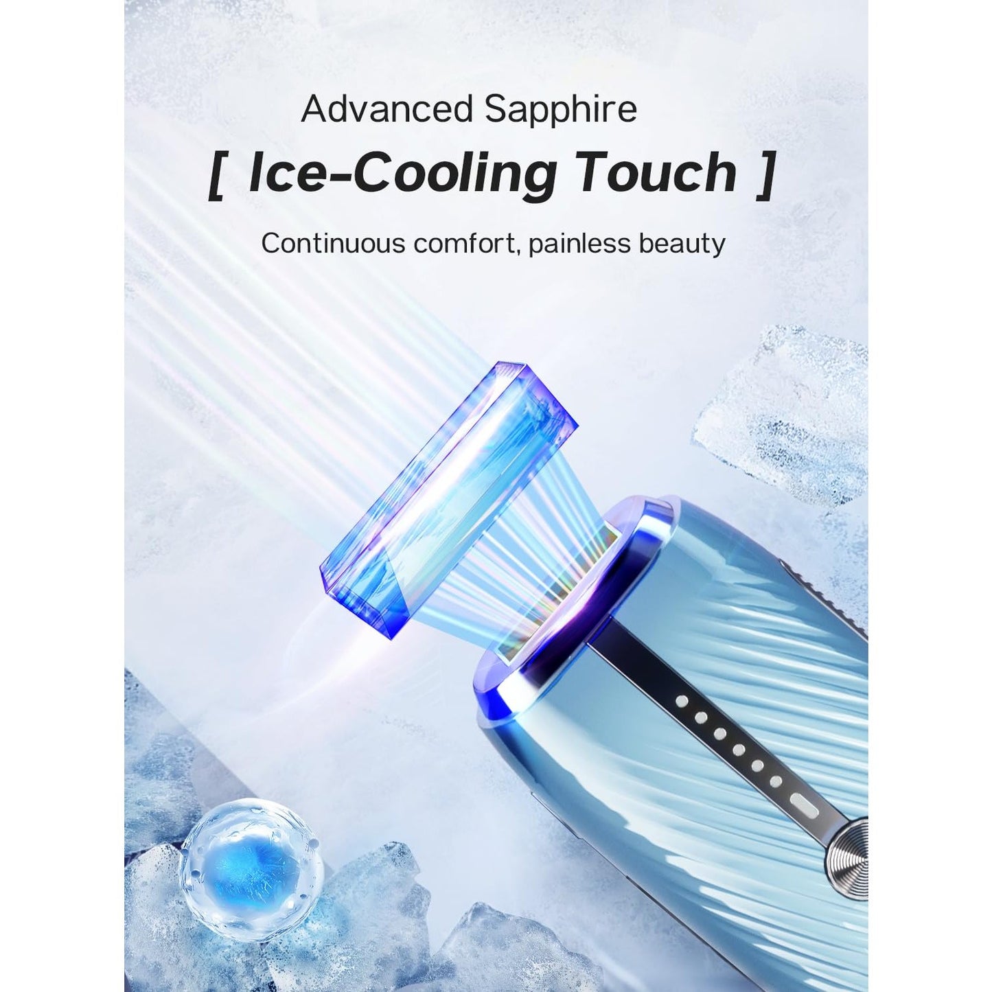 Blex Laser Hair Removal for Women and Men, IPL Laser Hair Removal Device with Permanent Results, Effective in 2 Weeks, Ultra-Fast 0.2s Light Emission, Painless at-home Hair Remover - Medaid International